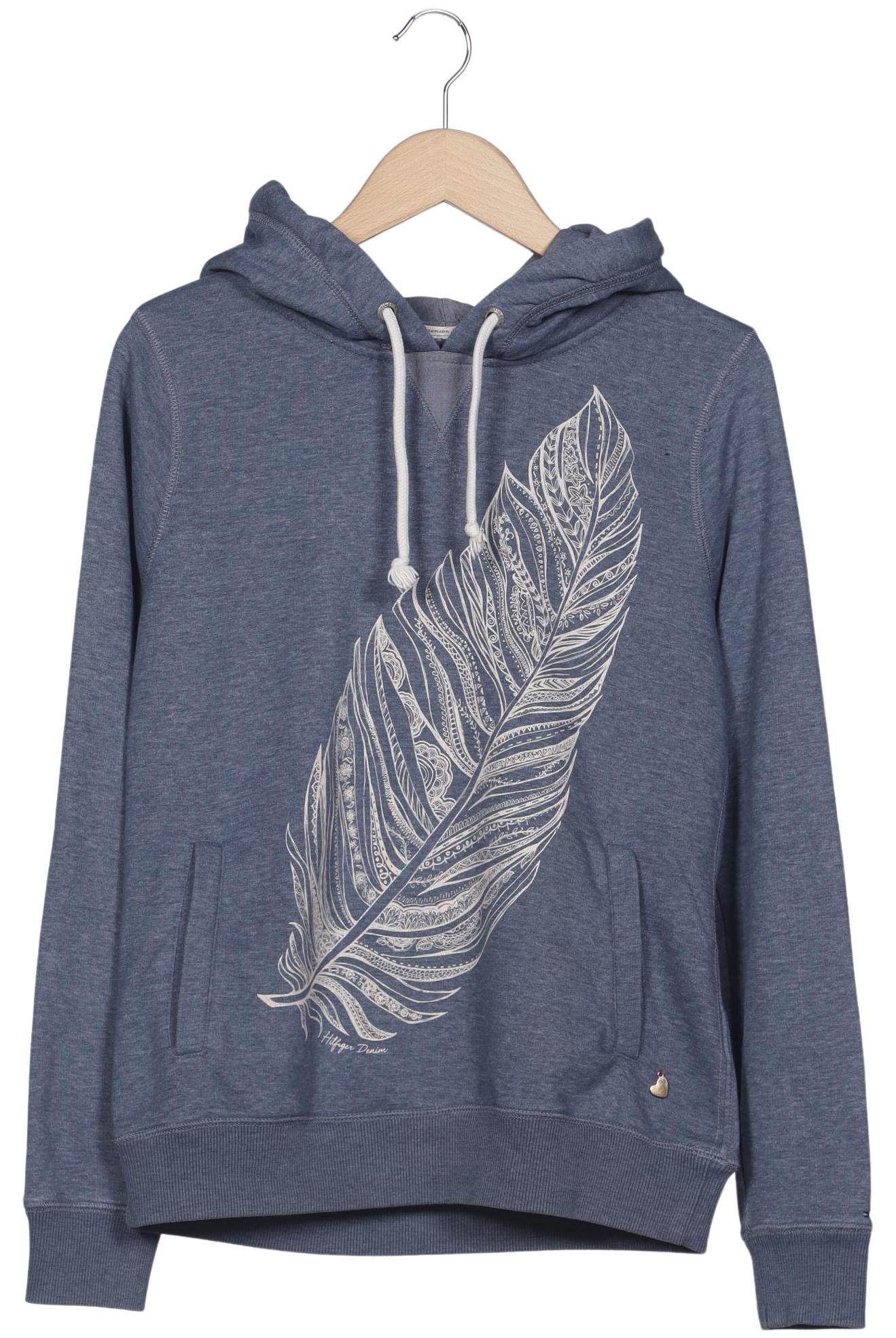 

Hilfiger Denim Damen Kapuzenpullover, blau, Gr. 42