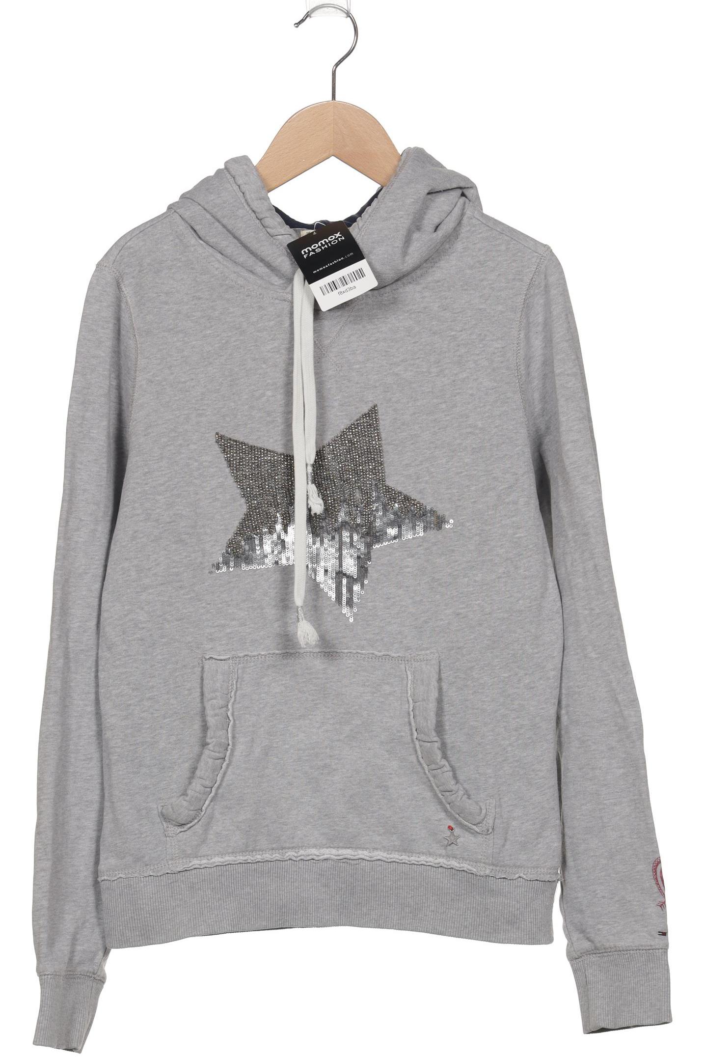 

Hilfiger Denim Damen Kapuzenpullover, grau, Gr. 36