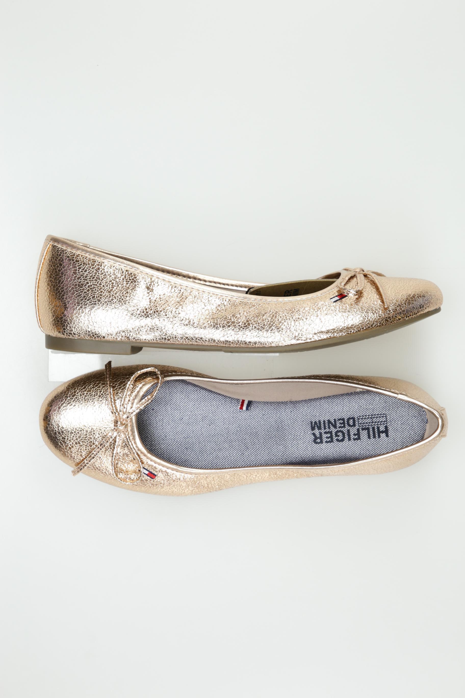 

Hilfiger Denim Damen Ballerinas, beige, Gr. 39