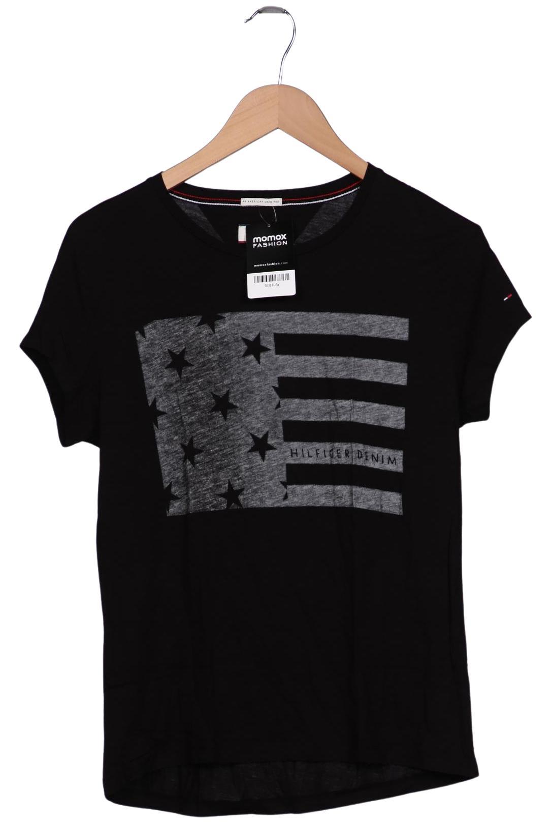 

Hilfiger Denim Damen T-Shirt, schwarz, Gr. 34