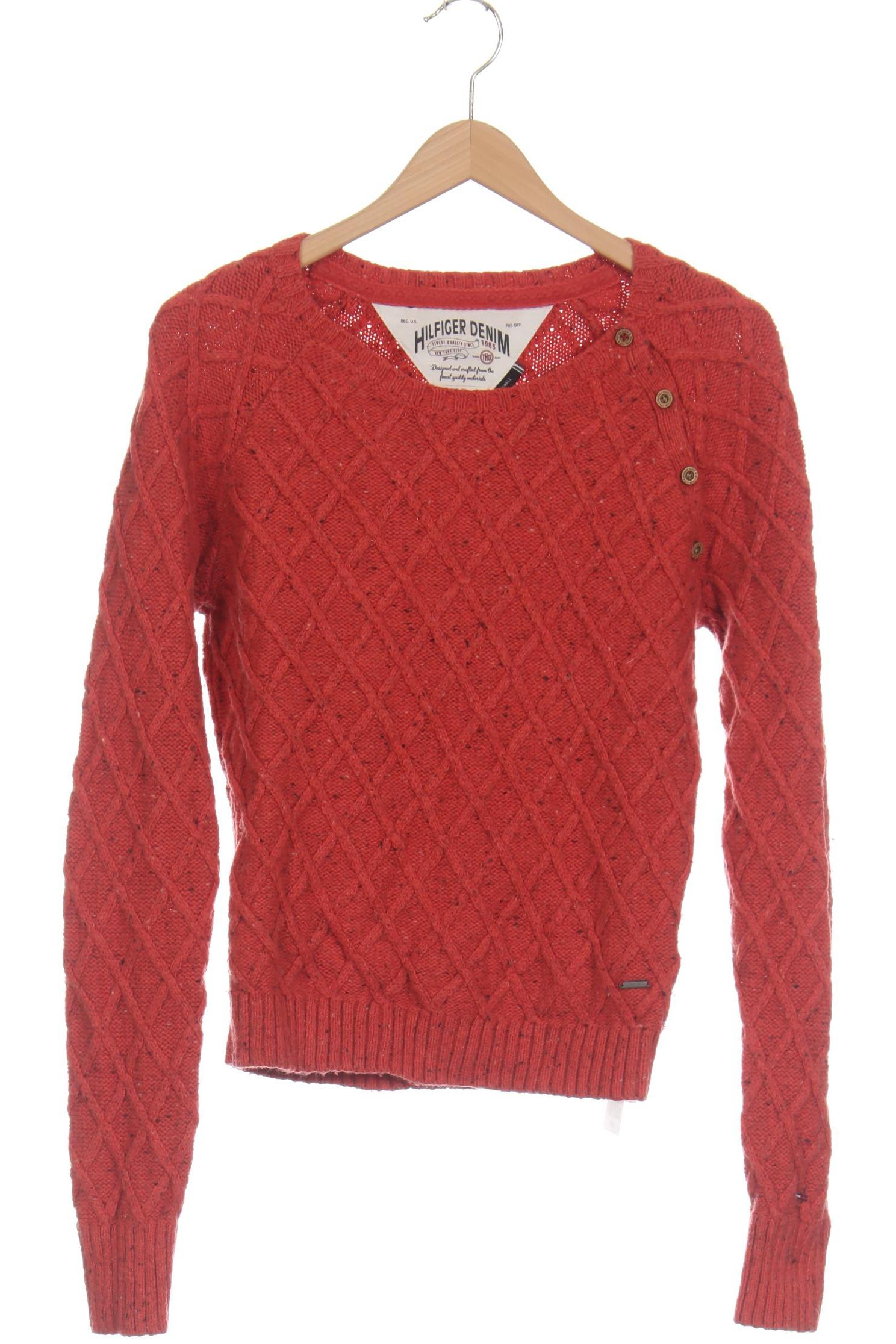 

Hilfiger Denim Damen Pullover, rot, Gr.