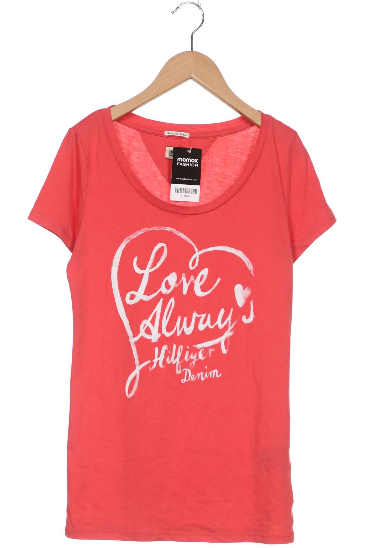 

Hilfiger Denim Damen T-Shirt, rot, Gr. 38