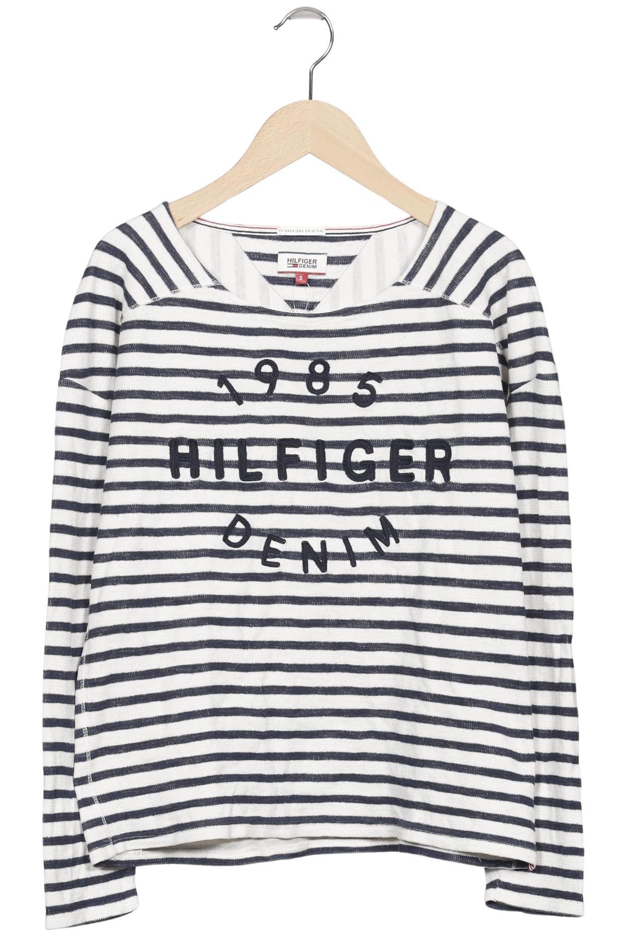 

Hilfiger Denim Damen Langarmshirt, mehrfarbig, Gr. 36