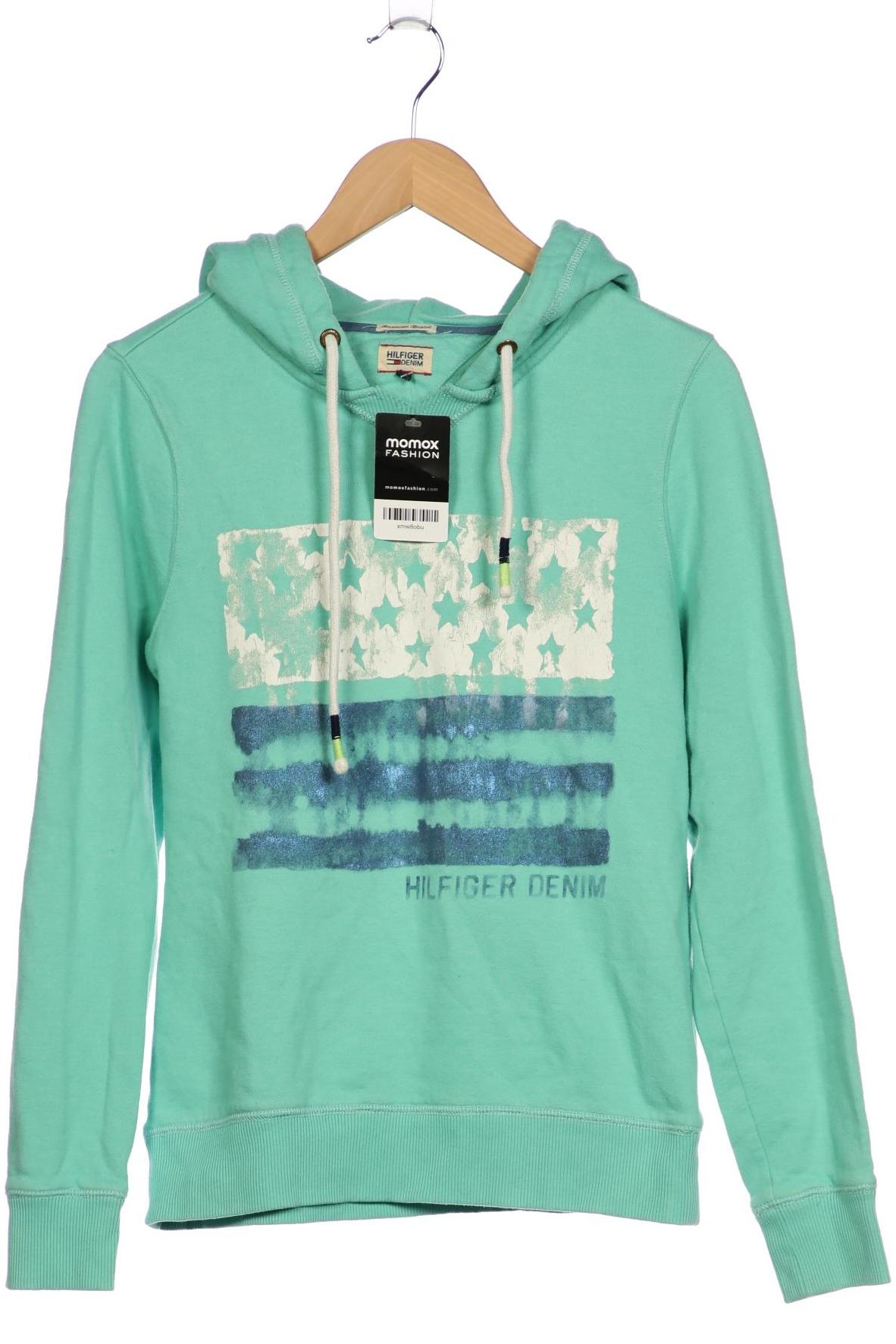 

Hilfiger Denim Damen Kapuzenpullover, hellgrün, Gr. 38