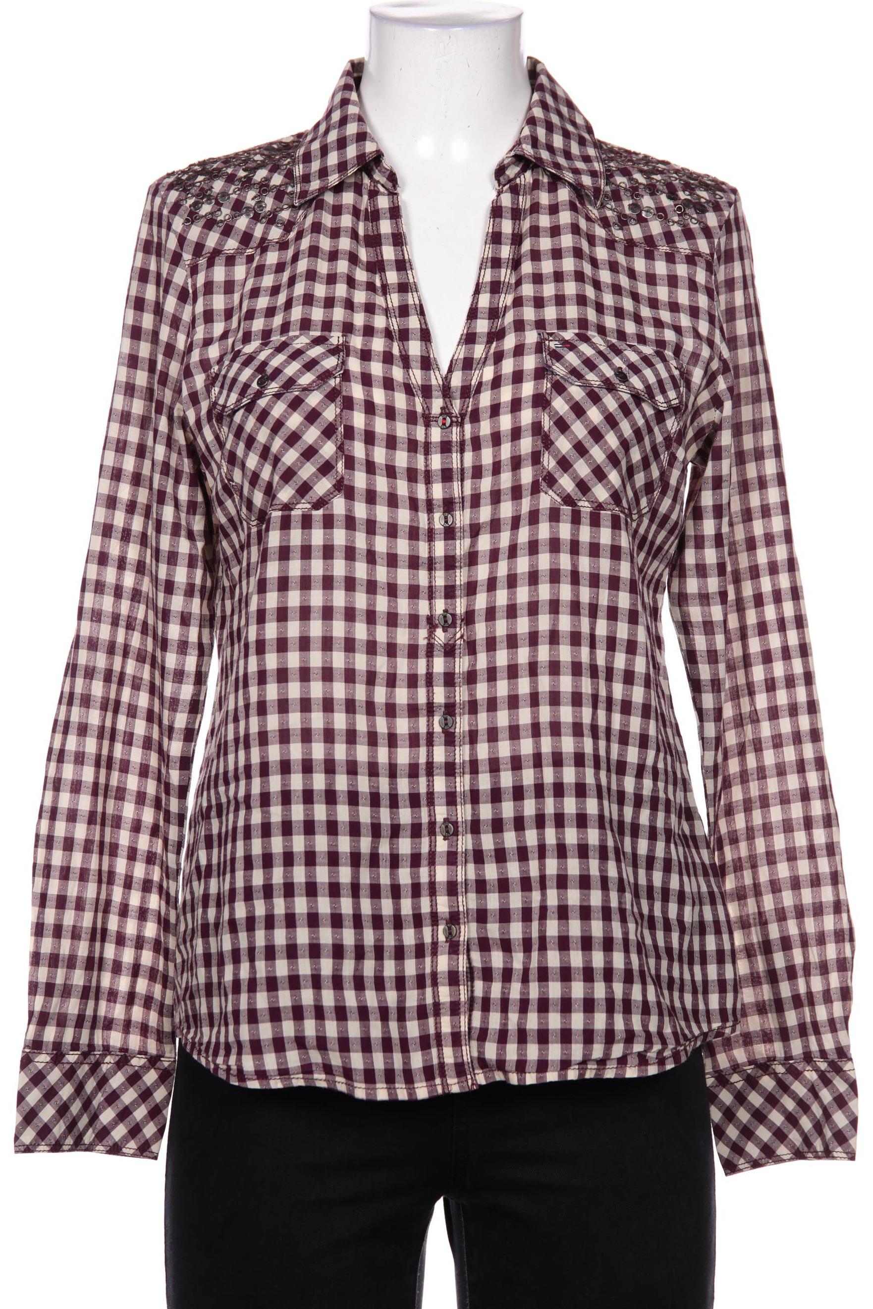 

Hilfiger Denim Damen Bluse, bordeaux, Gr. 42