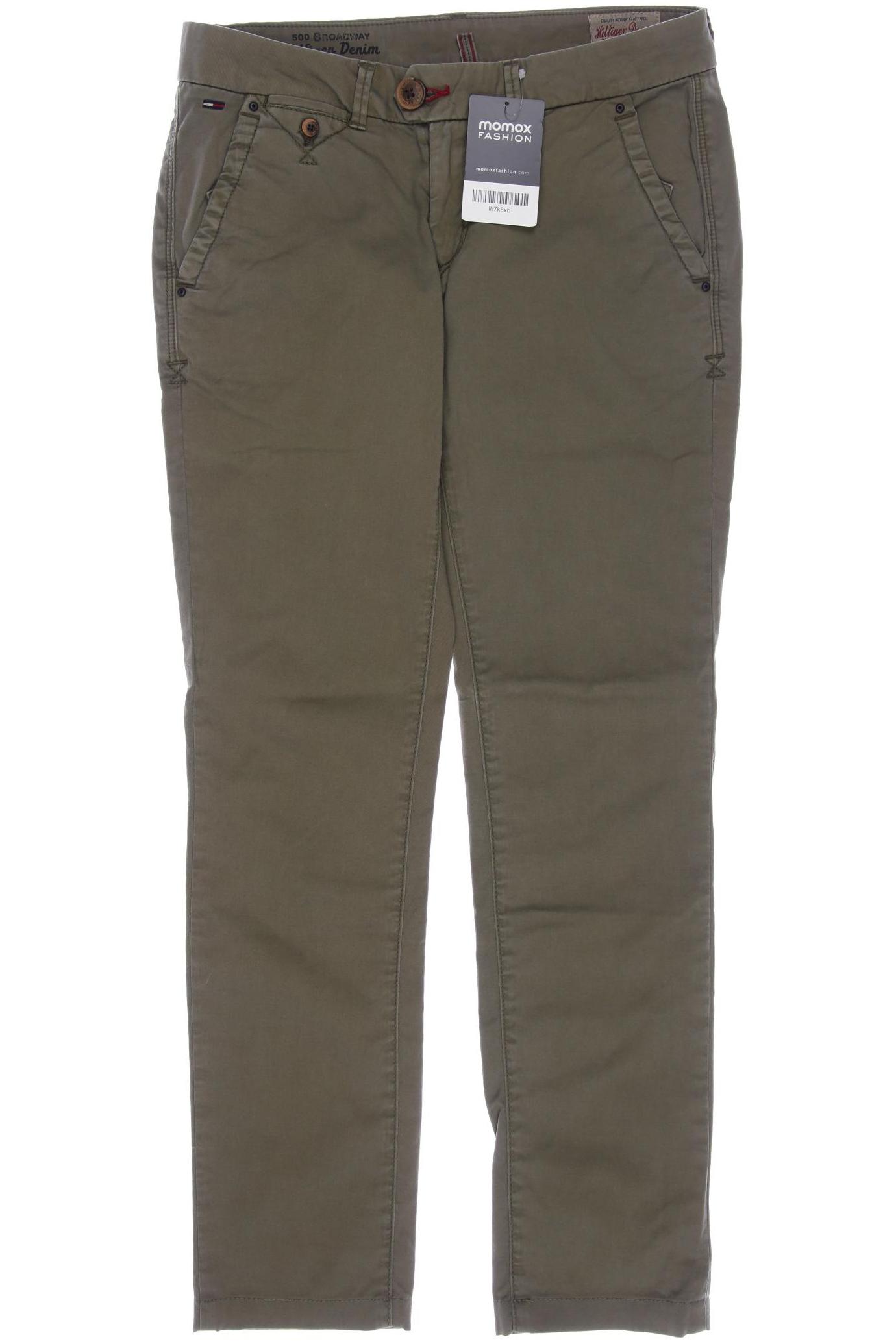 

Hilfiger Denim Damen Stoffhose, grün, Gr. 25
