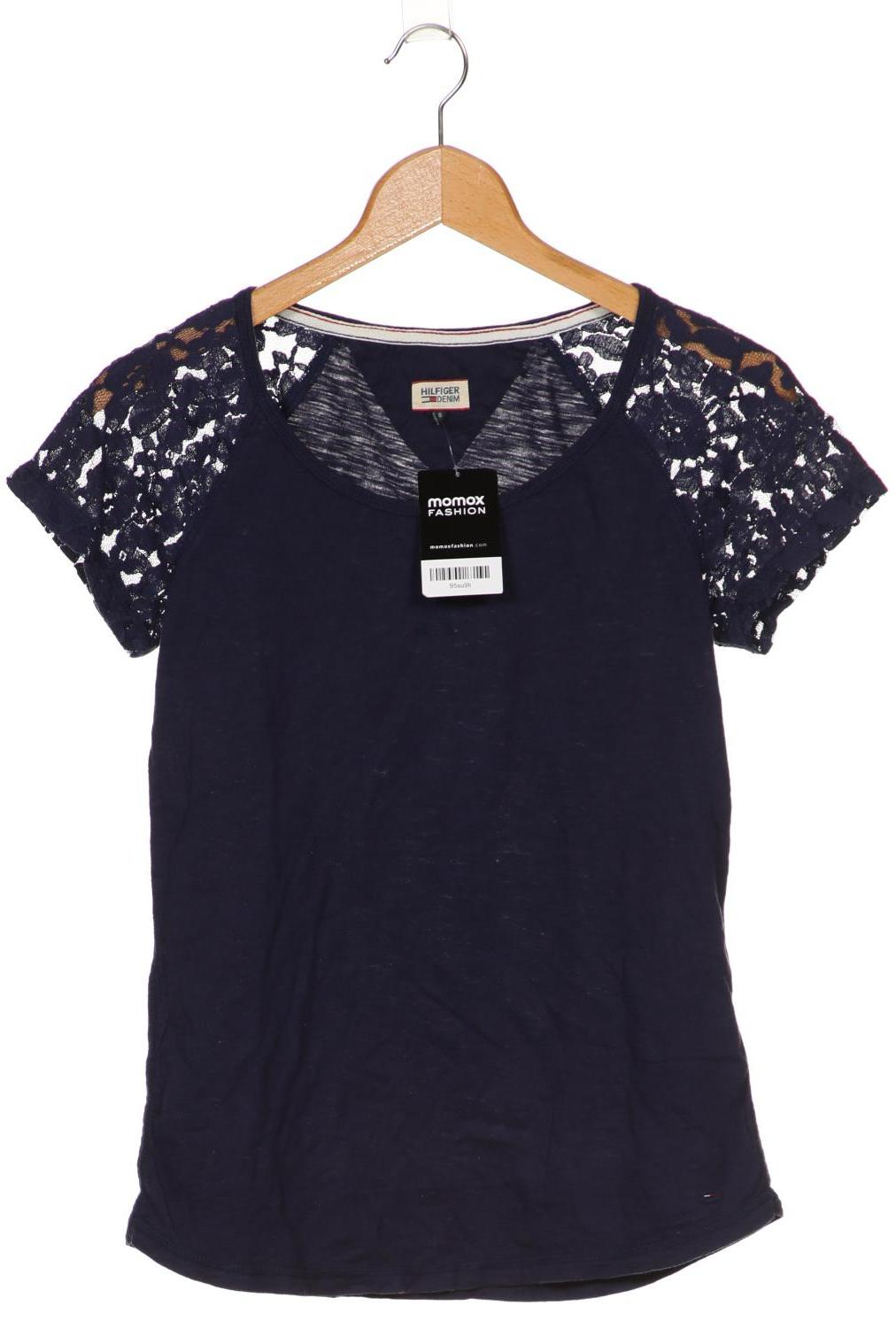 

HILFIGER DENIM Damen T-Shirt, marineblau