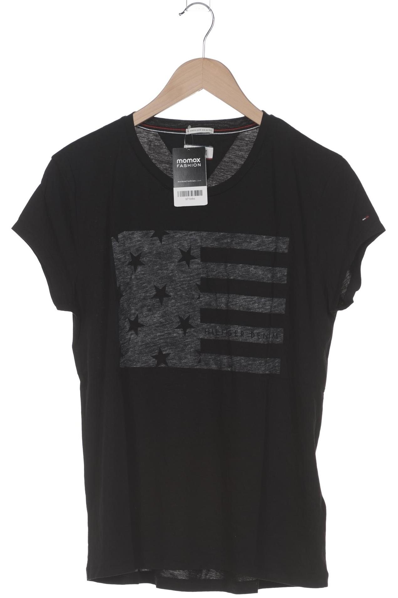 

Hilfiger Denim Damen T-Shirt, schwarz, Gr. 42