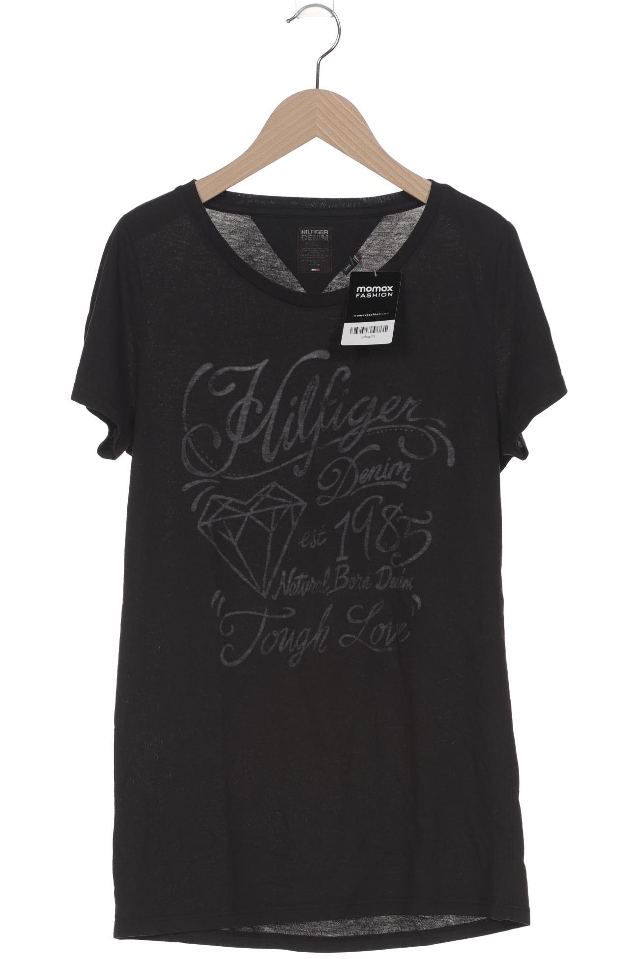 

Hilfiger Denim Damen T-Shirt, schwarz, Gr. 42