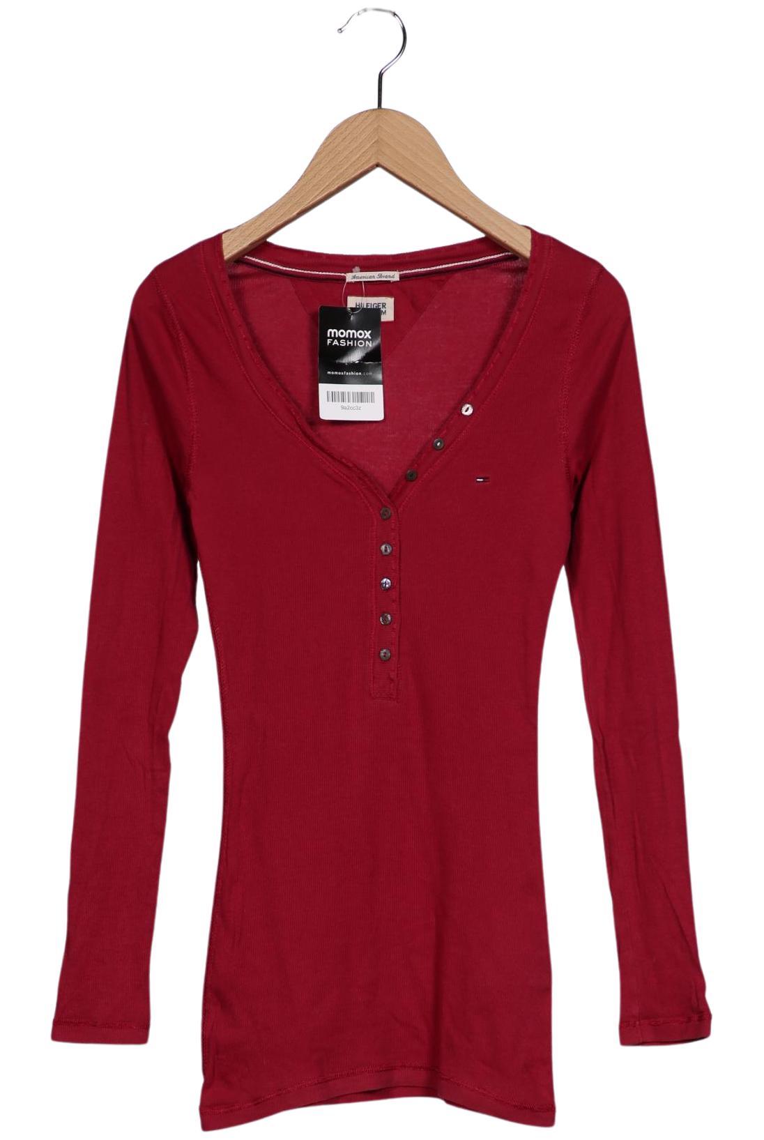 

Hilfiger Denim Damen Langarmshirt, pink, Gr. 36