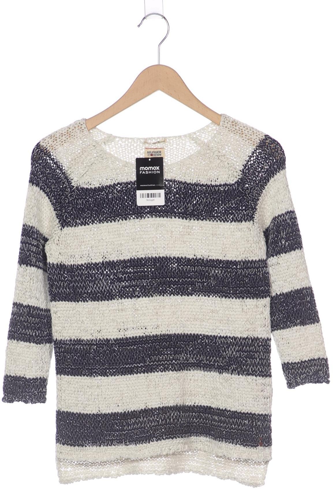 

Hilfiger Denim Damen Pullover, weiß, Gr. 34