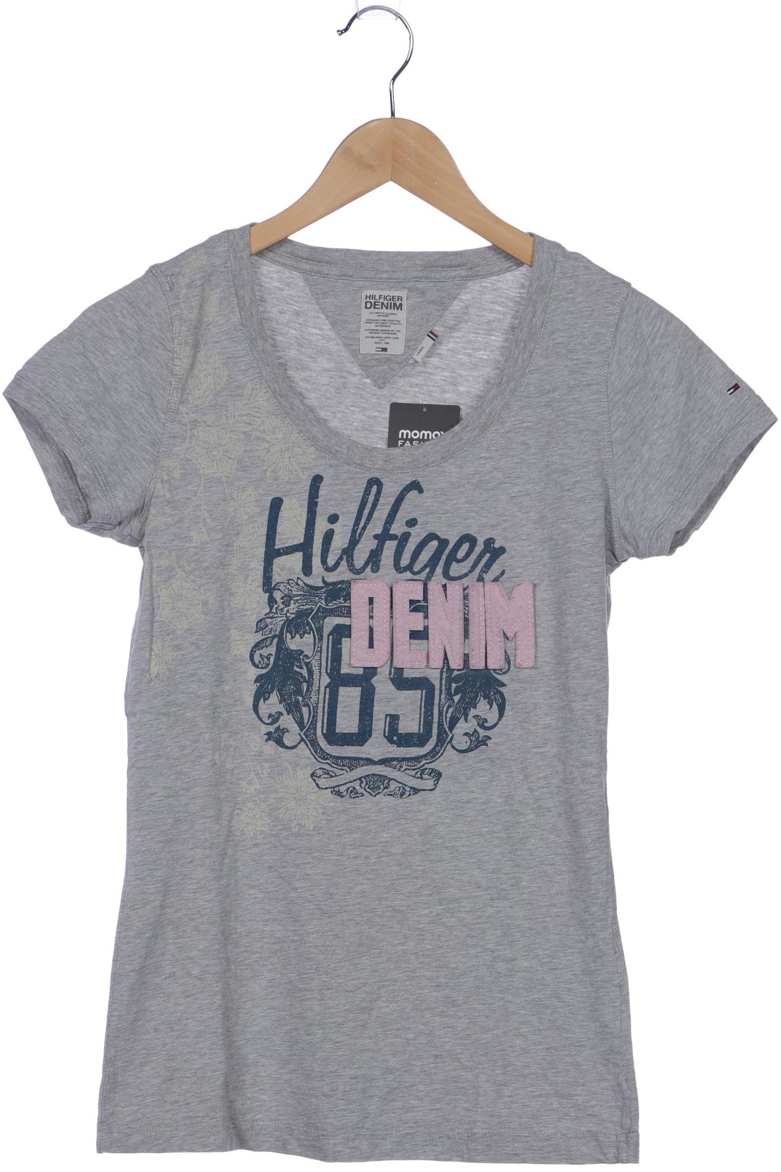 

Hilfiger Denim Damen T-Shirt, grau, Gr. 42