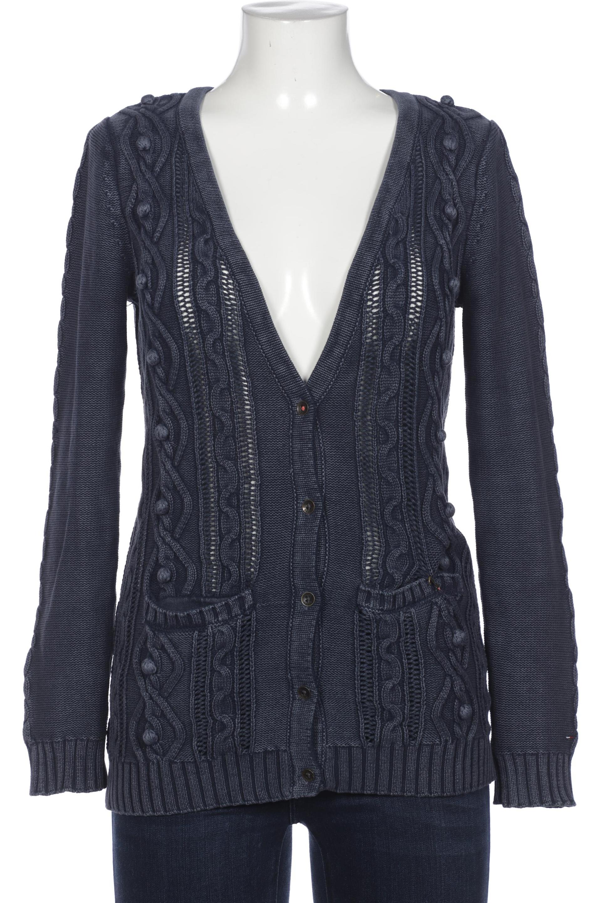

HILFIGER DENIM Damen Strickjacke, marineblau