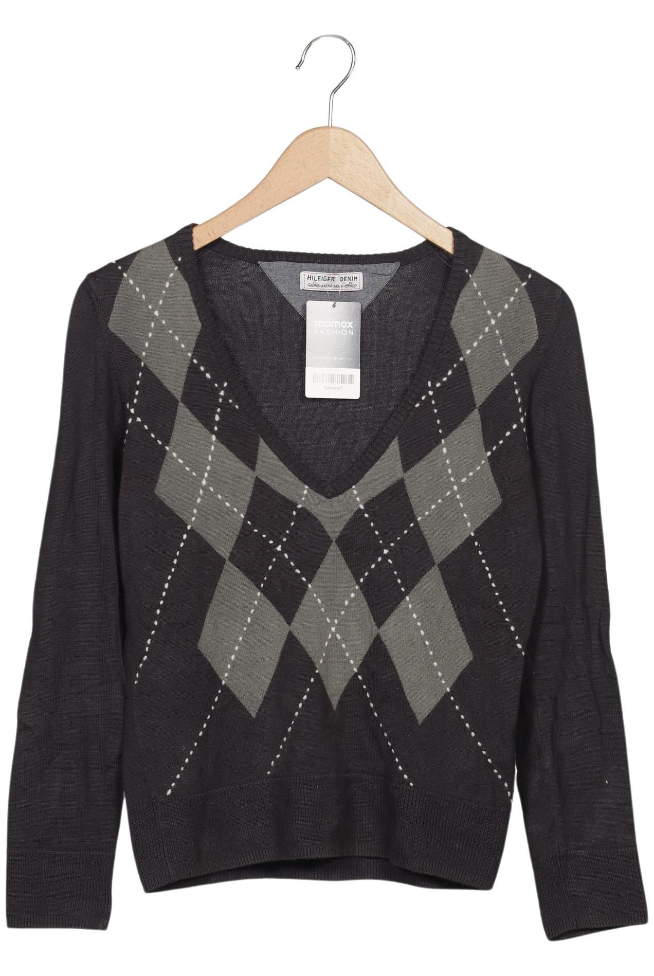 

Hilfiger Denim Damen Pullover, grau, Gr. 34