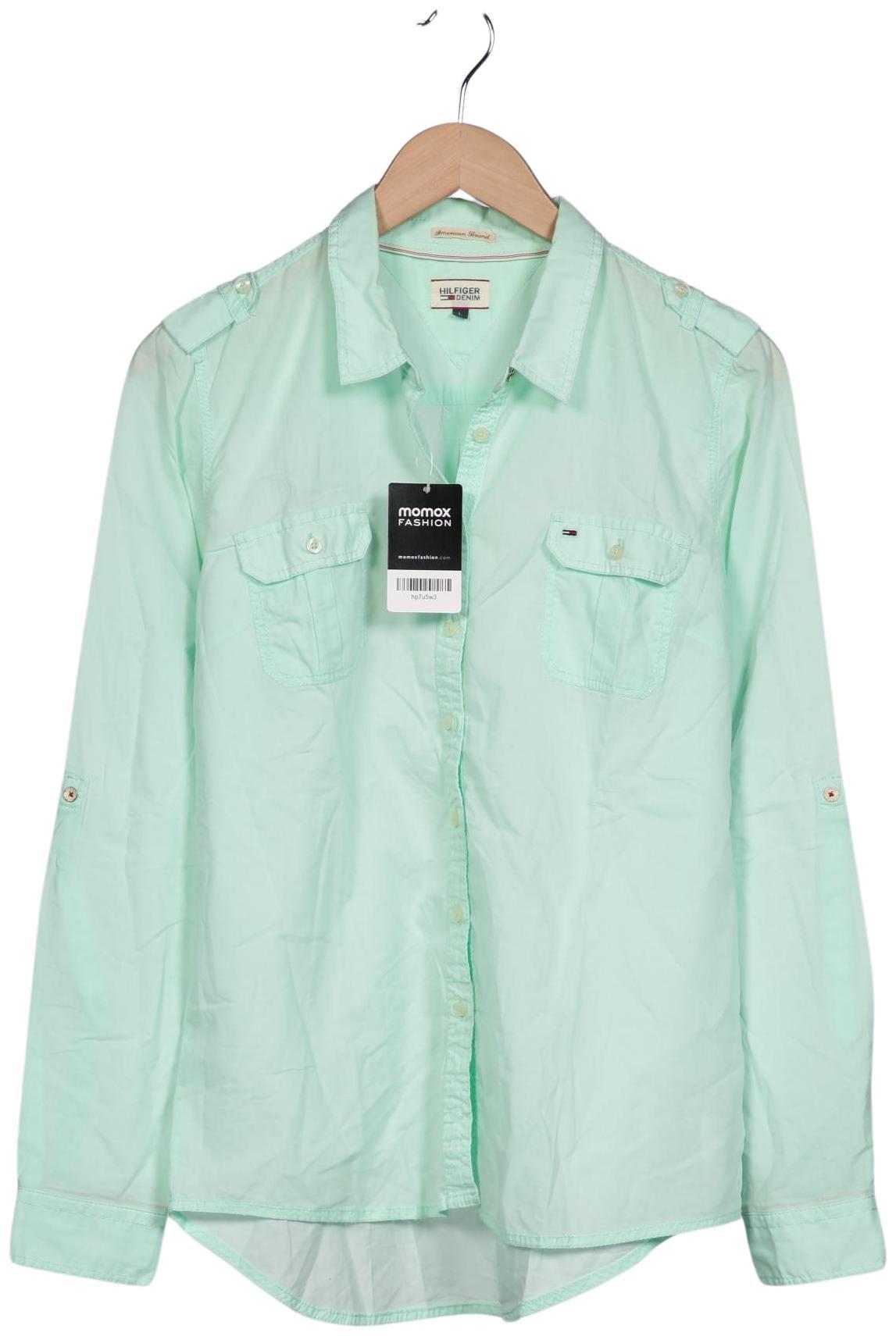

Hilfiger Denim Damen Bluse, hellgrün, Gr. 42