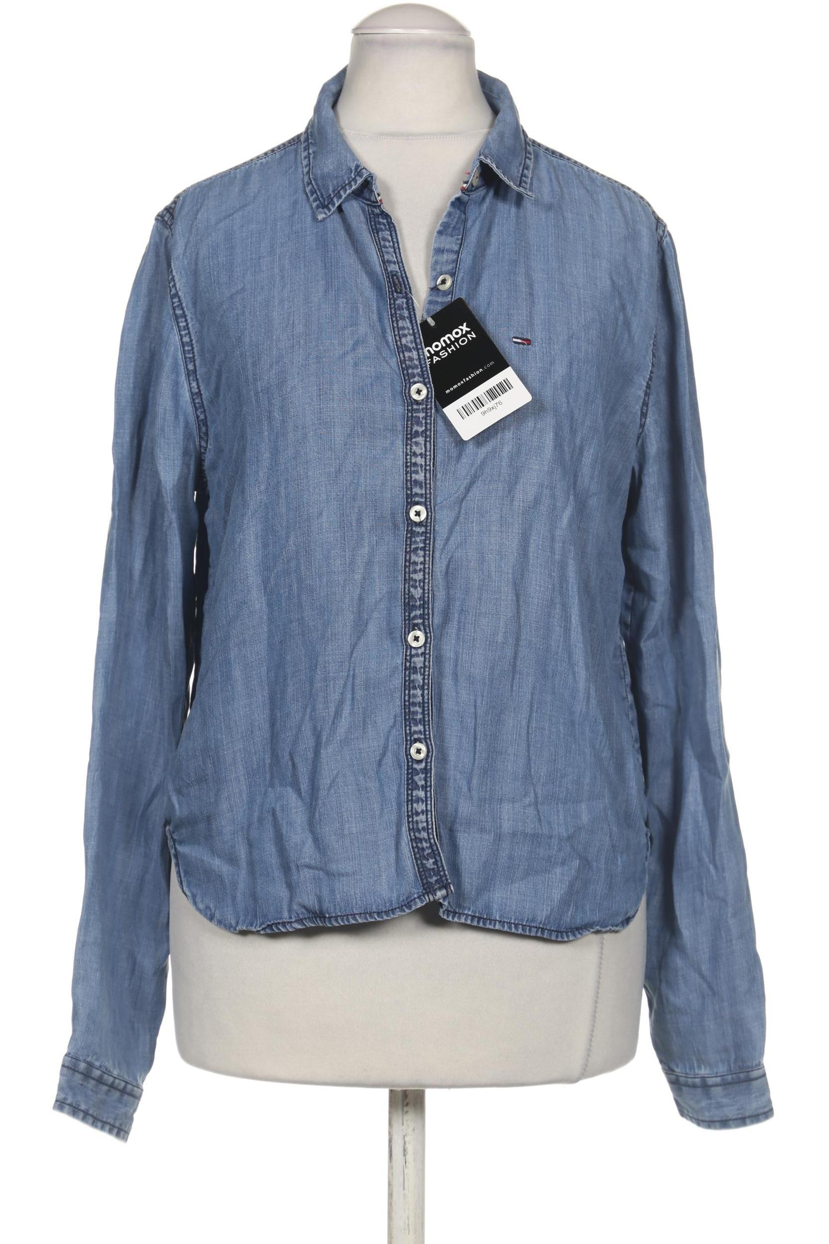 

Hilfiger Denim Damen Bluse, blau, Gr. 34