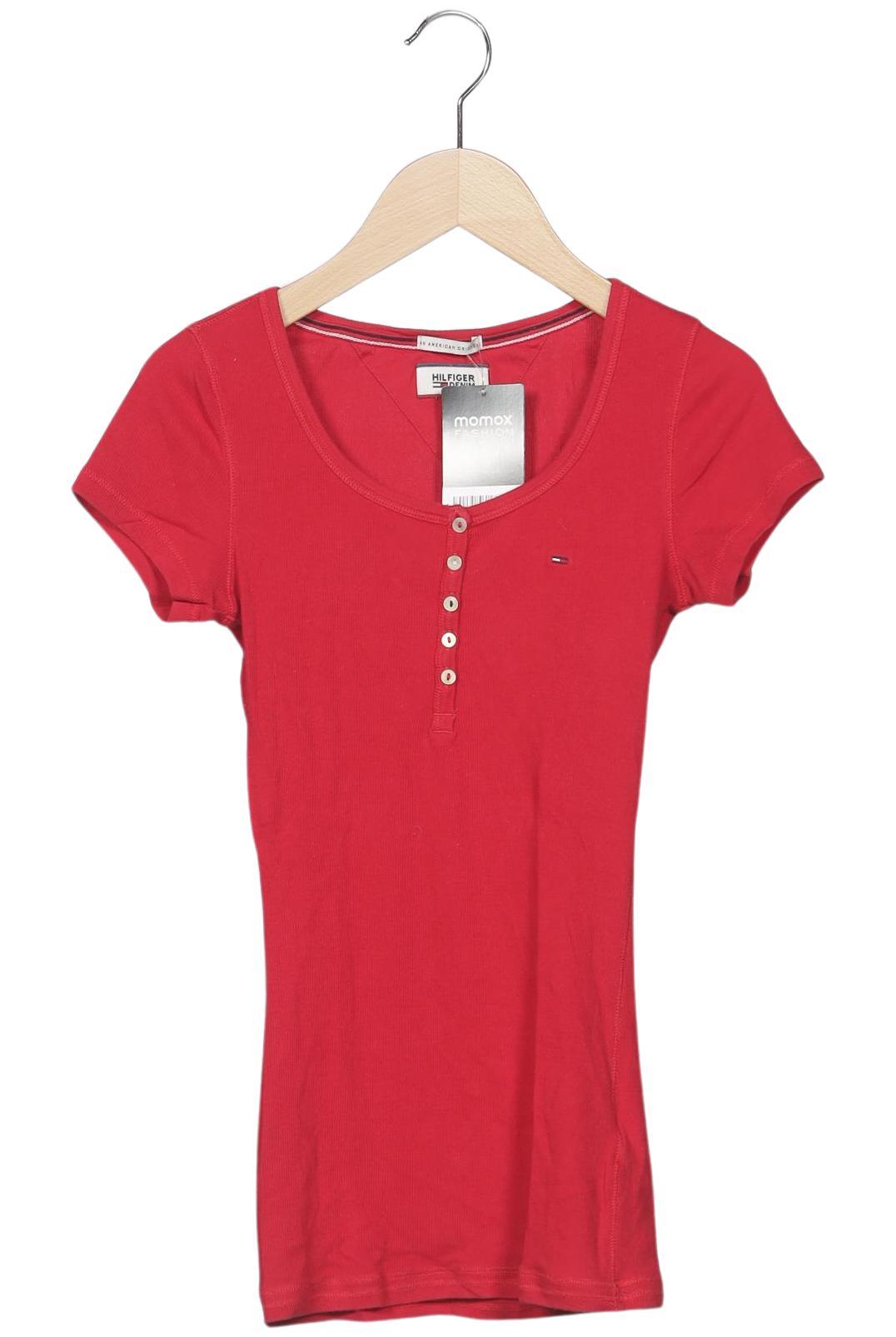

Hilfiger Denim Damen T-Shirt, rot, Gr. 36
