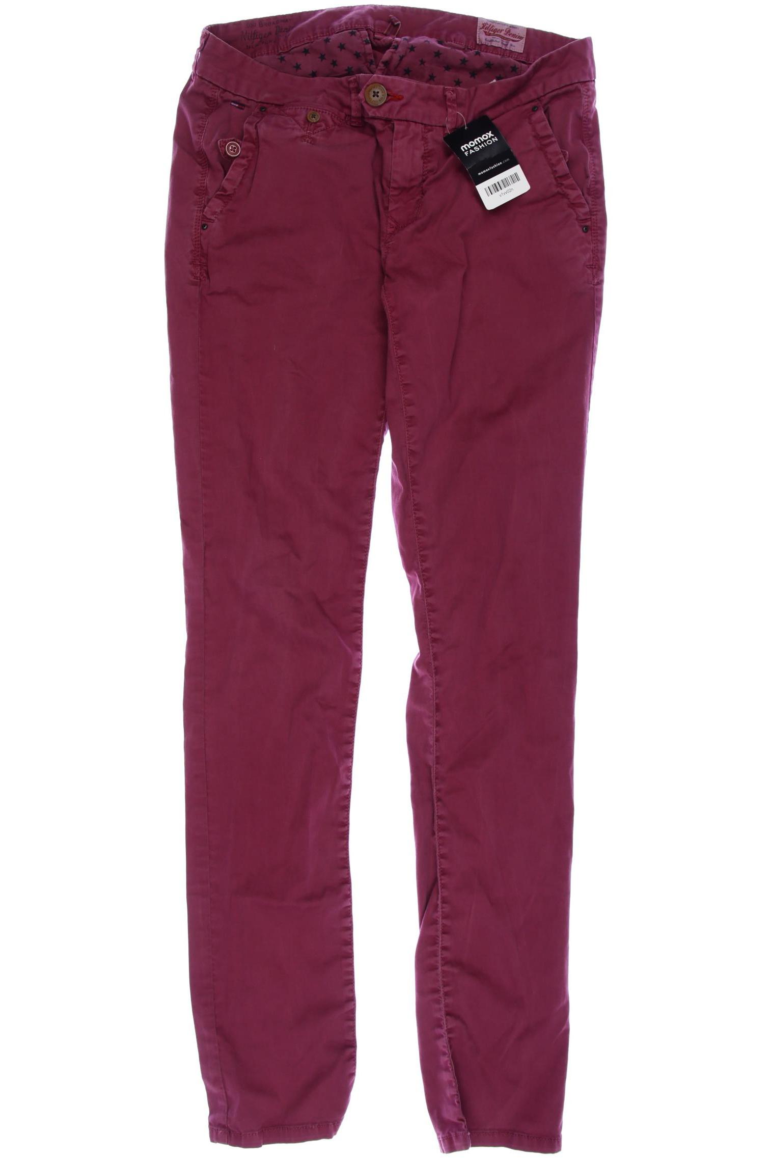 

Hilfiger Denim Damen Stoffhose, rot, Gr. 30