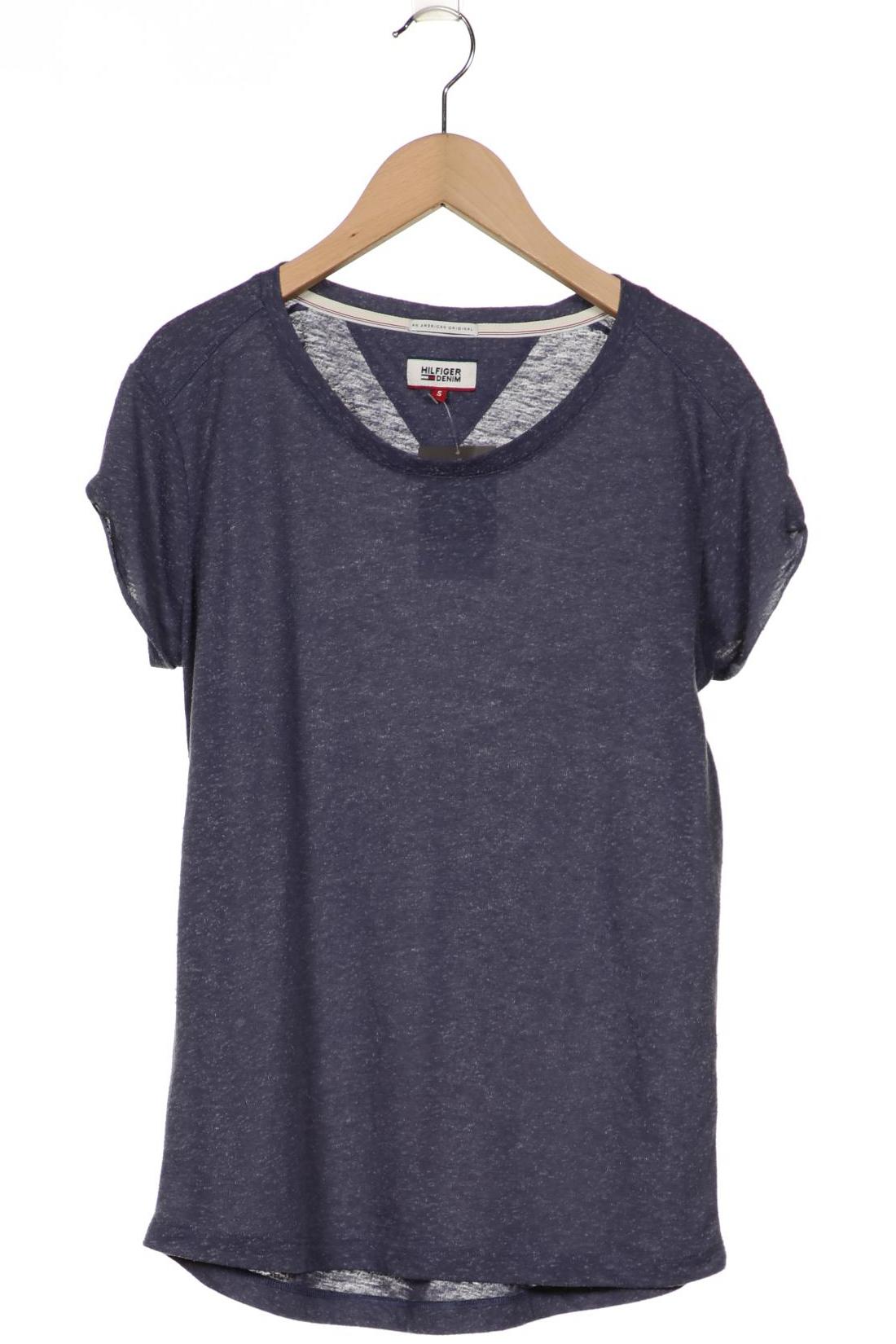 

HILFIGER DENIM Damen T-Shirt, marineblau