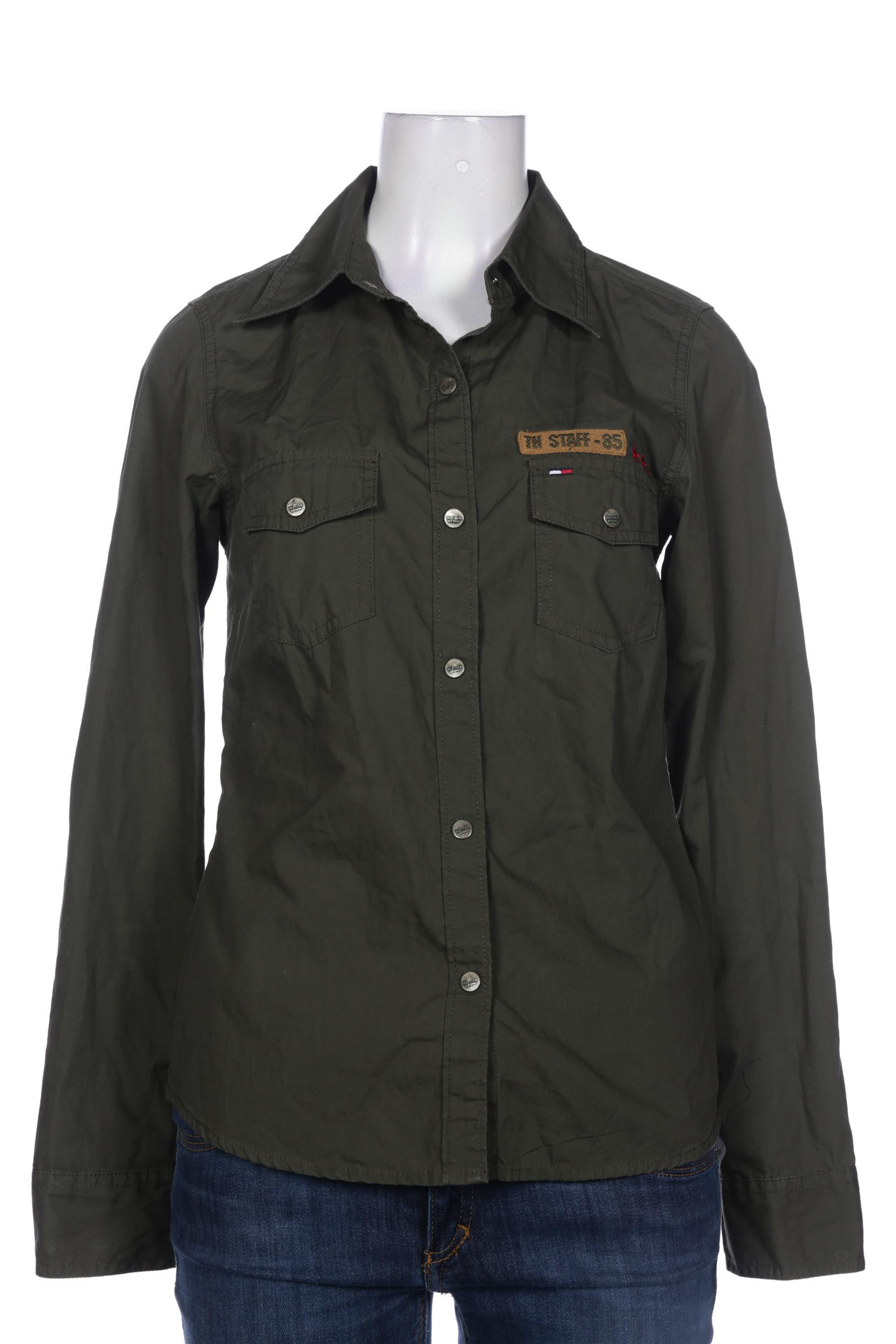 

Hilfiger Denim Damen Bluse, braun, Gr. 36