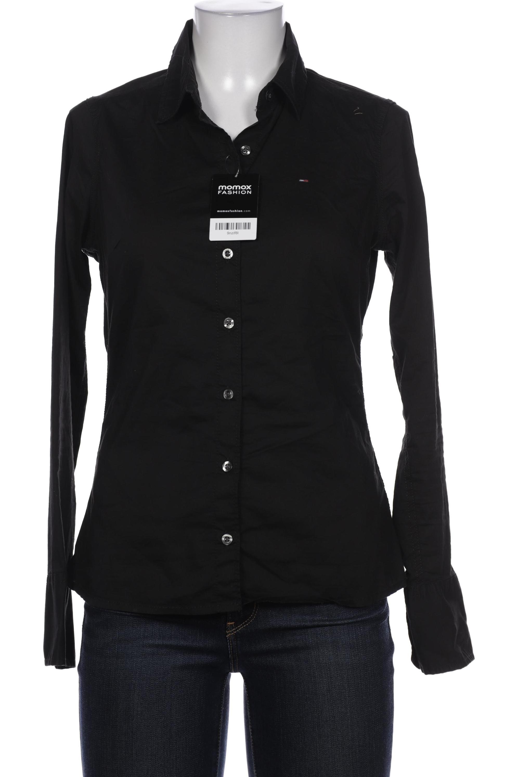 

Hilfiger Denim Damen Bluse, schwarz, Gr. 38