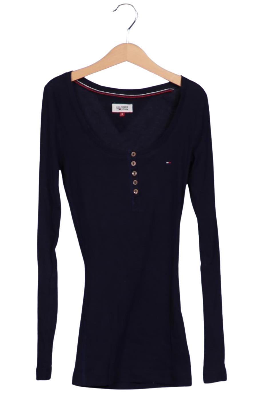

Hilfiger Denim Damen Langarmshirt, marineblau, Gr. 36