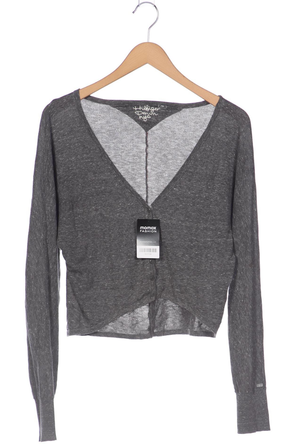 

Hilfiger Denim Damen Strickjacke, grau, Gr. 36