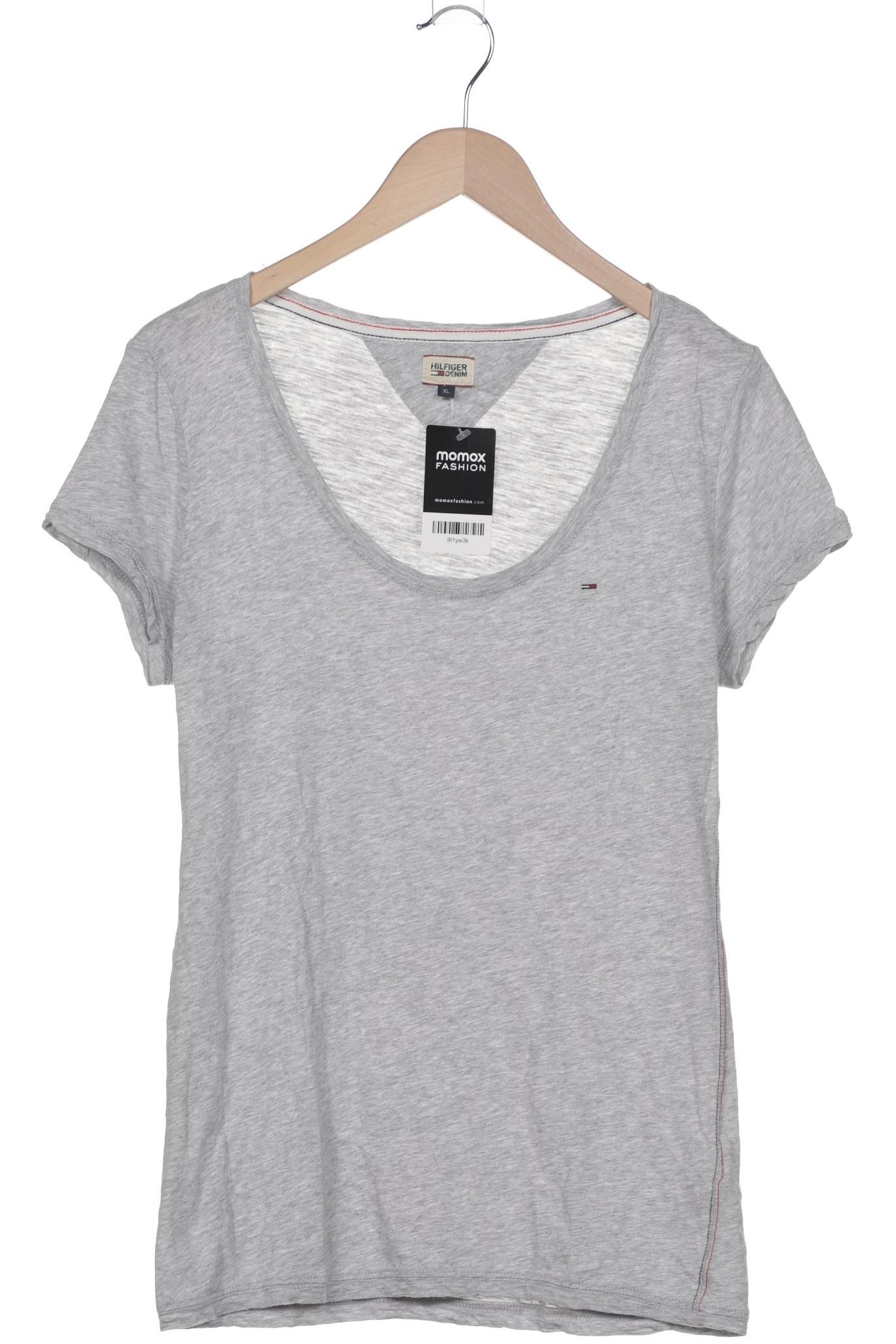 

Hilfiger Denim Damen T-Shirt, grau, Gr. 44
