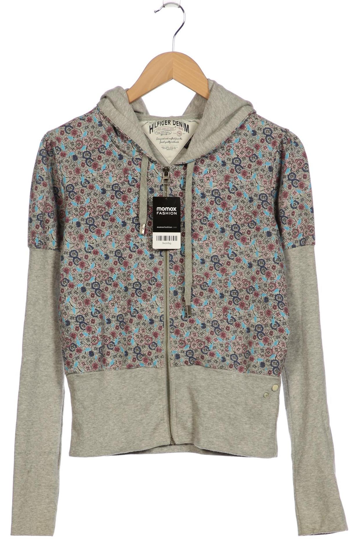

Hilfiger Denim Damen Kapuzenpullover, grau, Gr. 44
