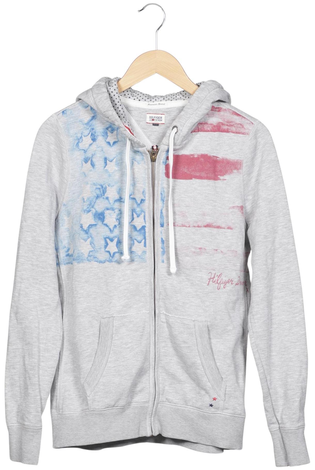 

Hilfiger Denim Damen Kapuzenpullover, grau, Gr. 44