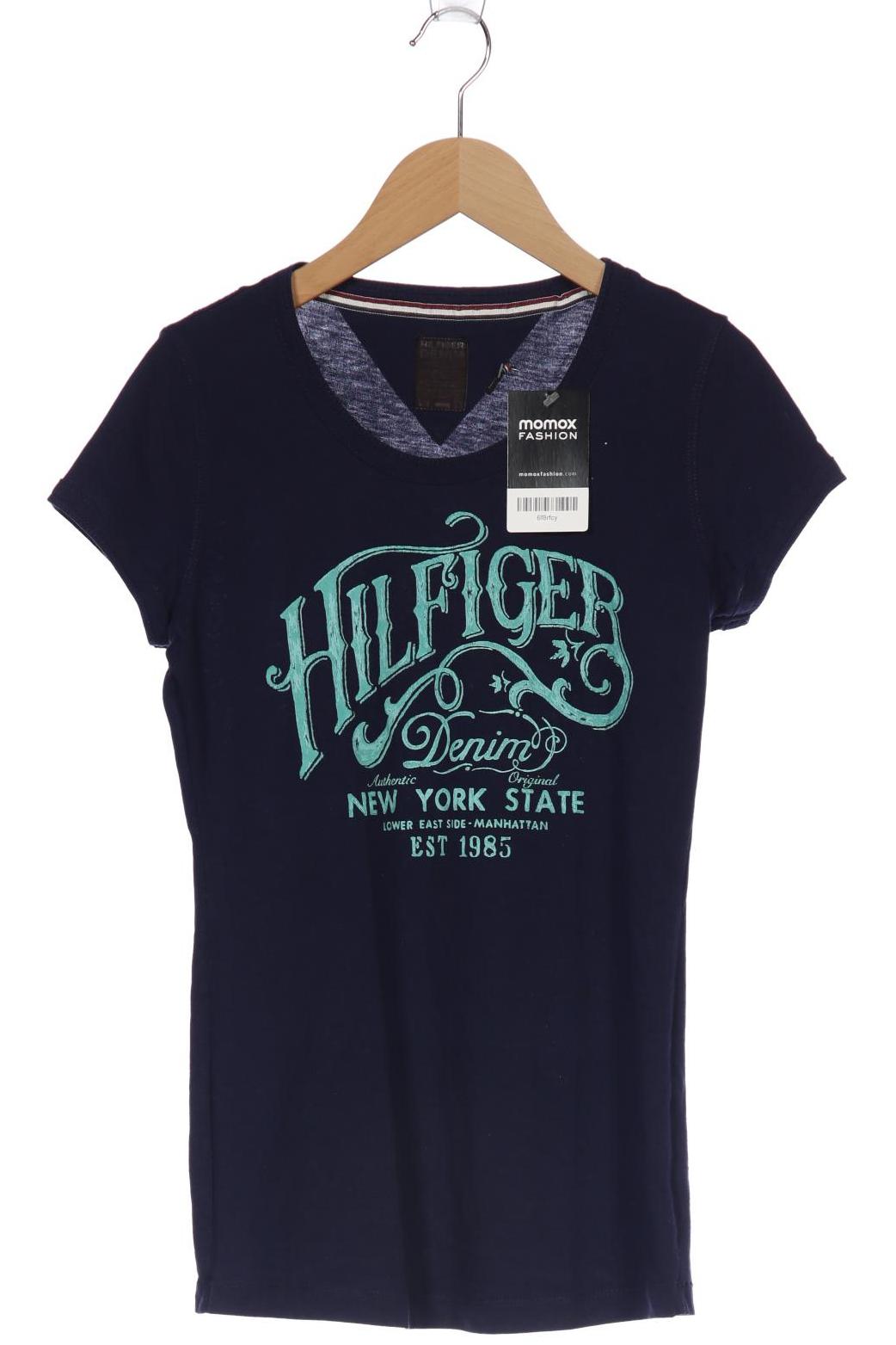 

Hilfiger Denim Damen T-Shirt, marineblau, Gr. 36