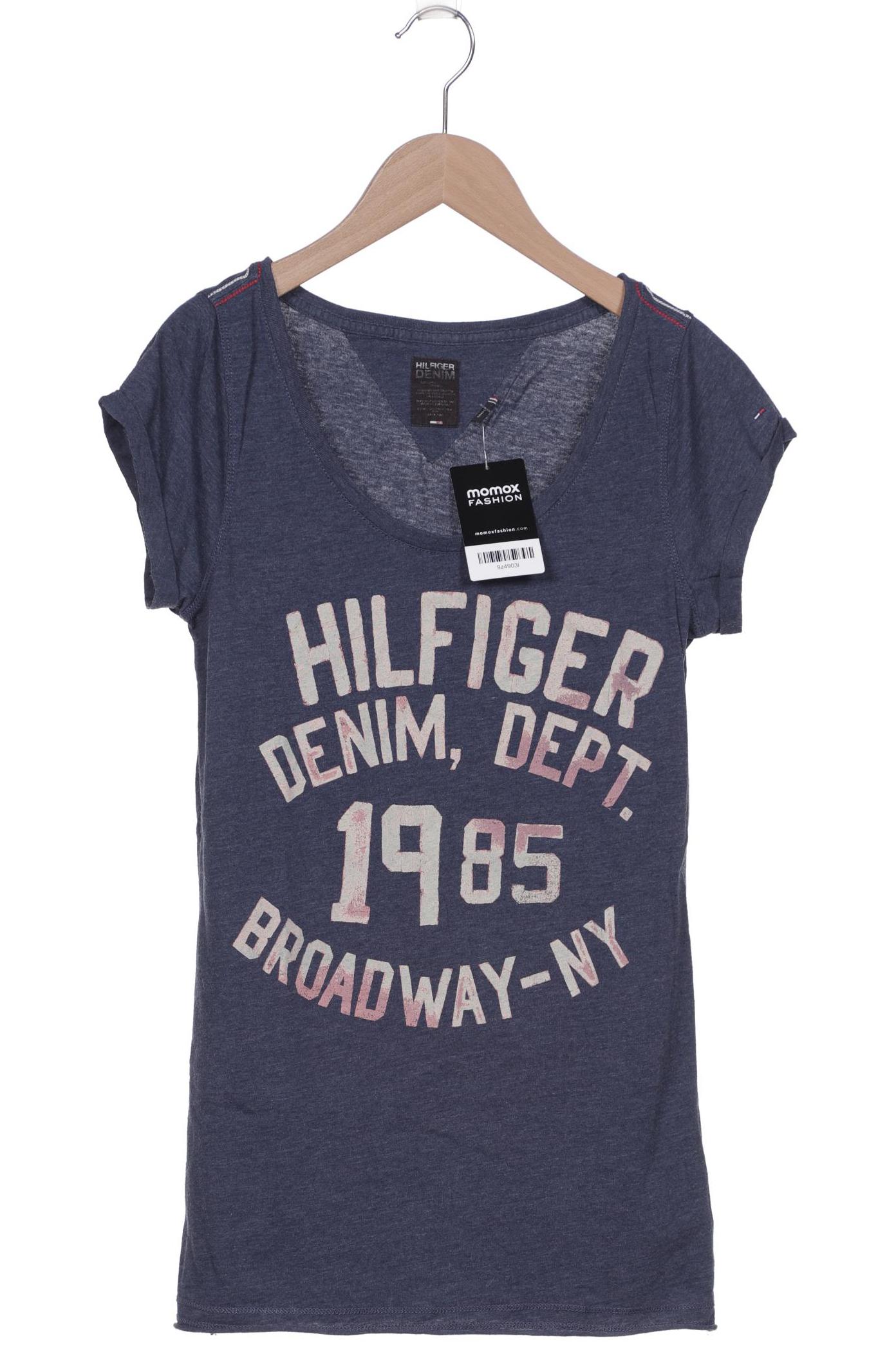 

HILFIGER DENIM Damen T-Shirt, marineblau