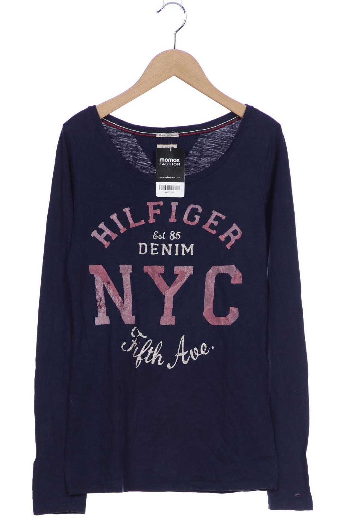 

Hilfiger Denim Damen Langarmshirt, marineblau, Gr. 38
