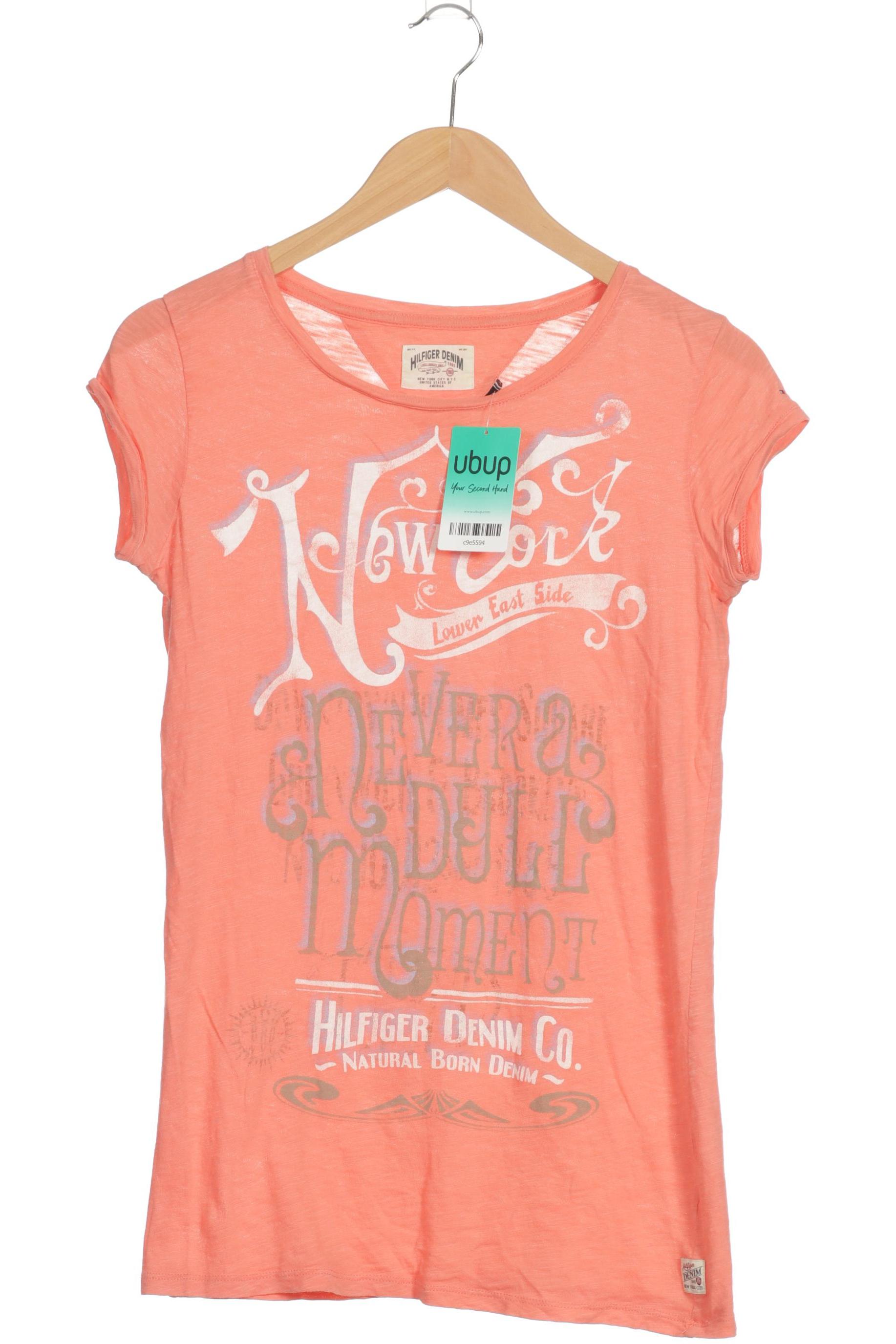 

Hilfiger Denim Damen T-Shirt, orange, Gr. 34