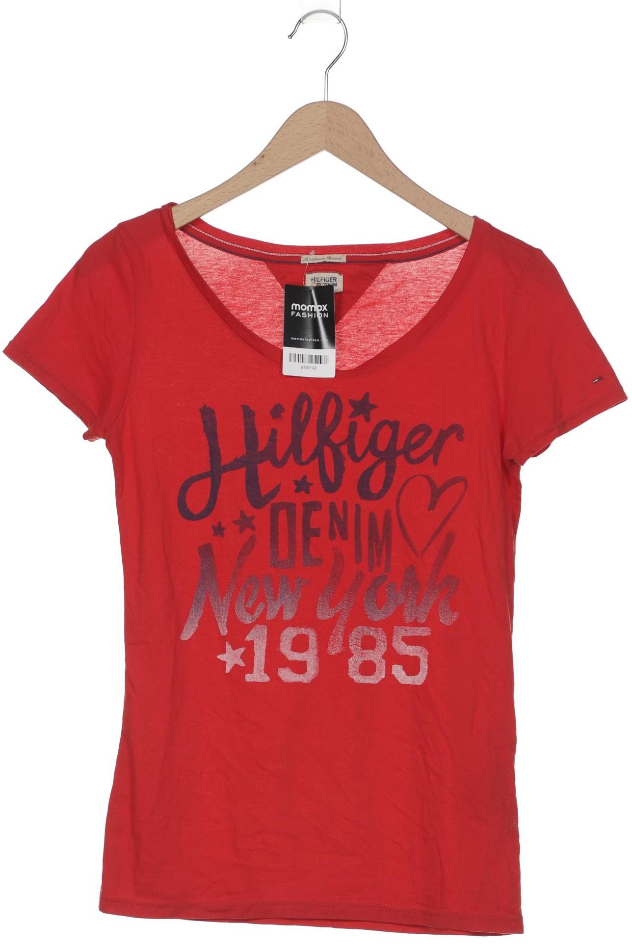 

Hilfiger Denim Damen T-Shirt, rot, Gr. 38