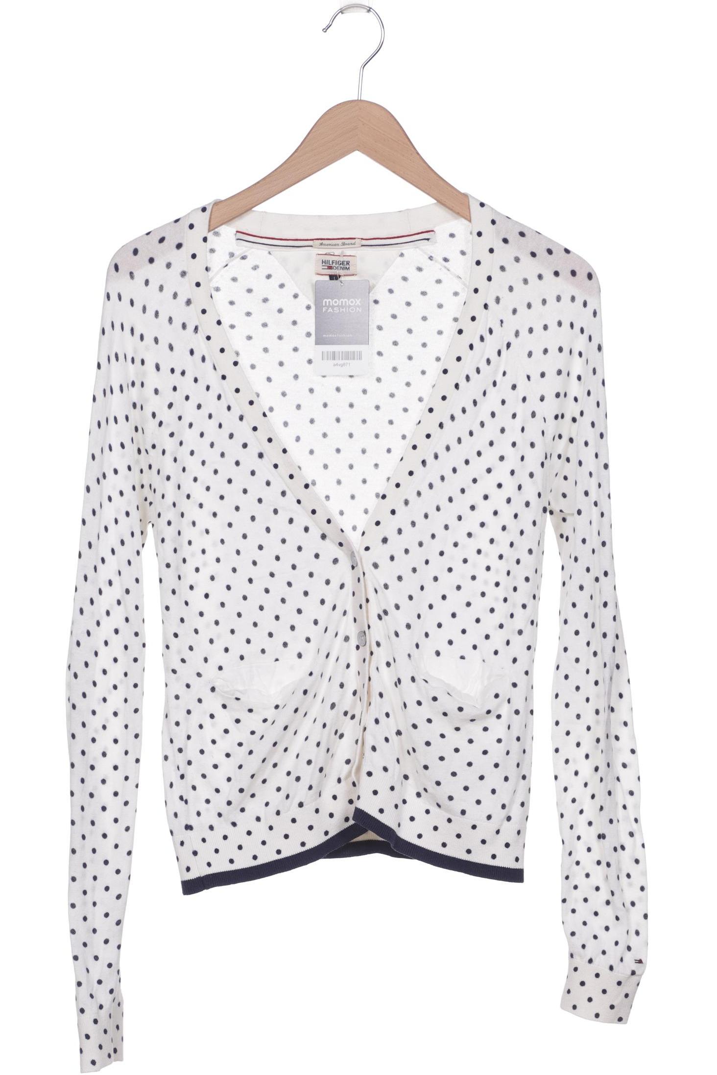 

HILFIGER DENIM Damen Strickjacke, cremeweiß