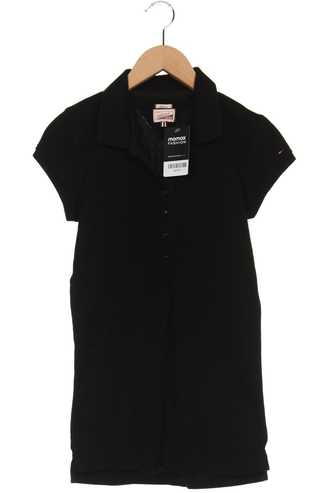 

HILFIGER DENIM Damen Poloshirt, schwarz