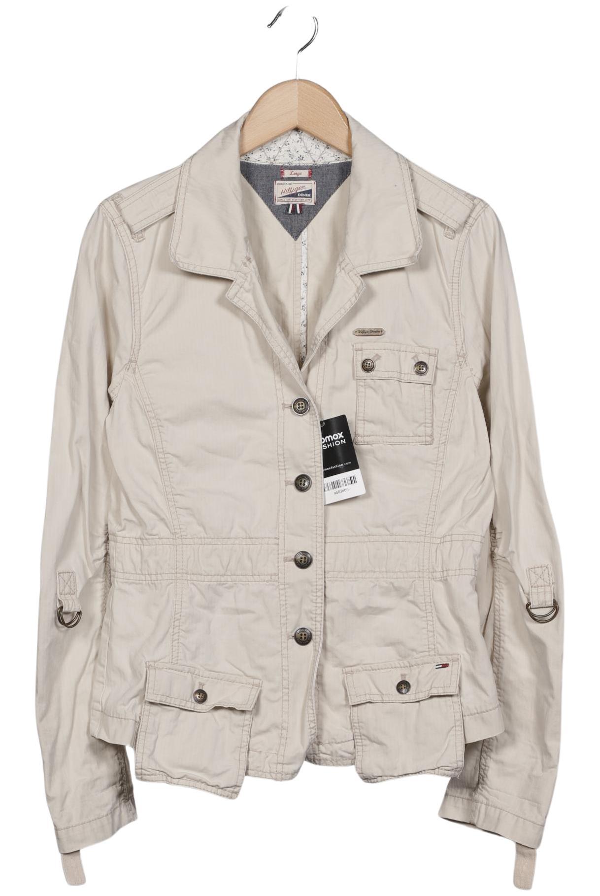 

Hilfiger Denim Damen Jacke, beige, Gr. 42