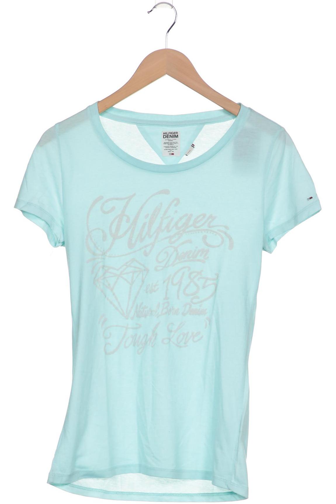 

Hilfiger Denim Damen T-Shirt, hellblau, Gr. 42