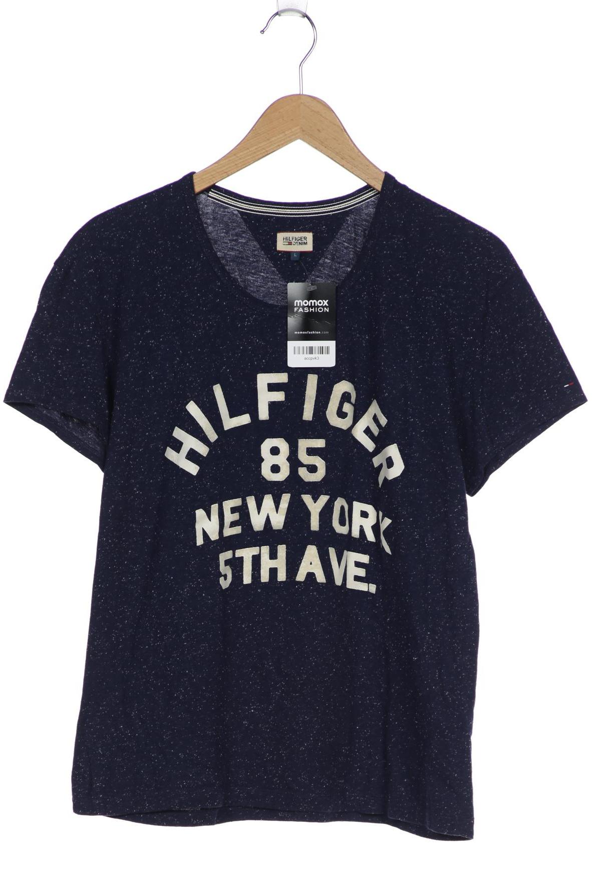 

HILFIGER DENIM Damen T-Shirt, marineblau