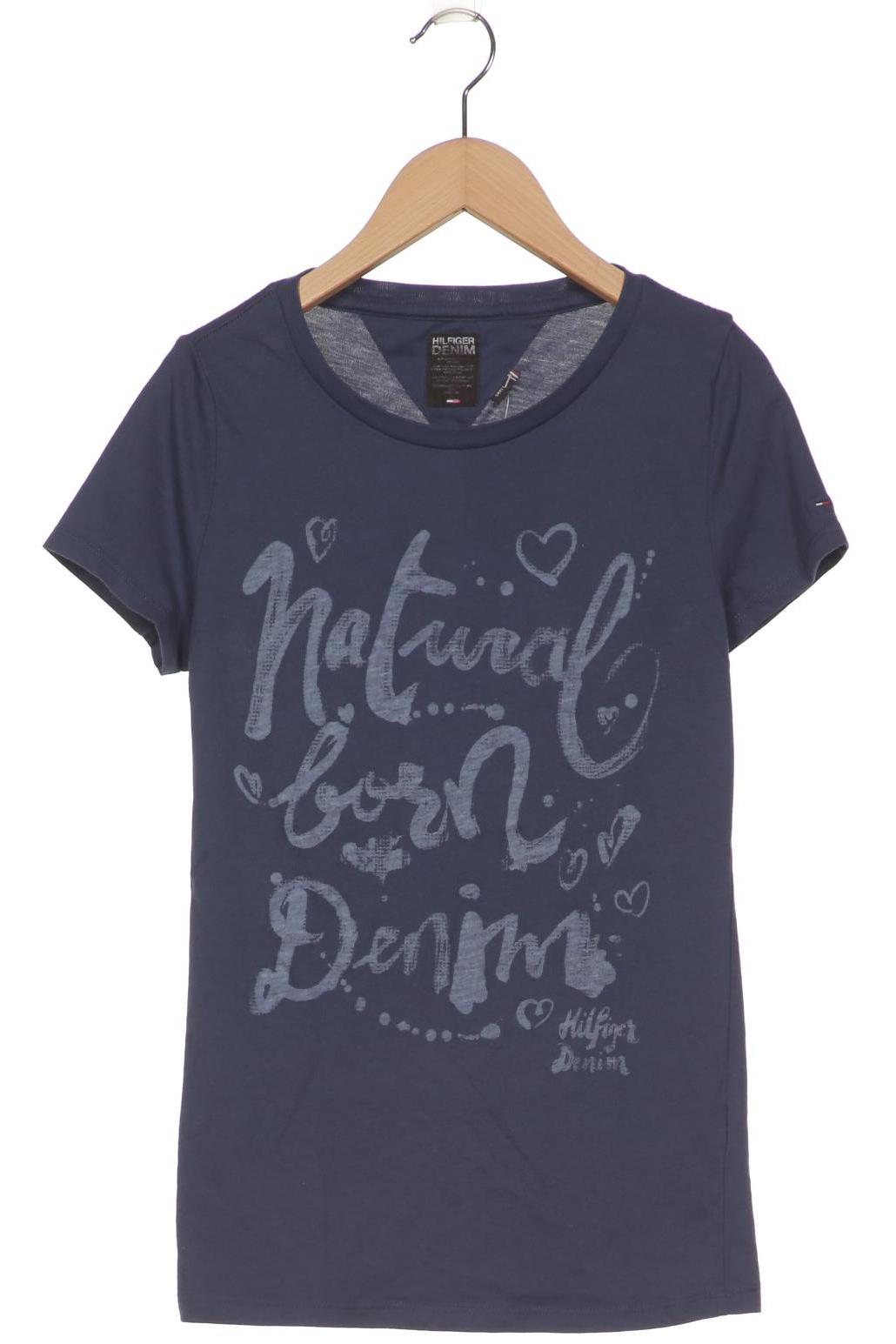 

HILFIGER DENIM Damen T-Shirt, marineblau