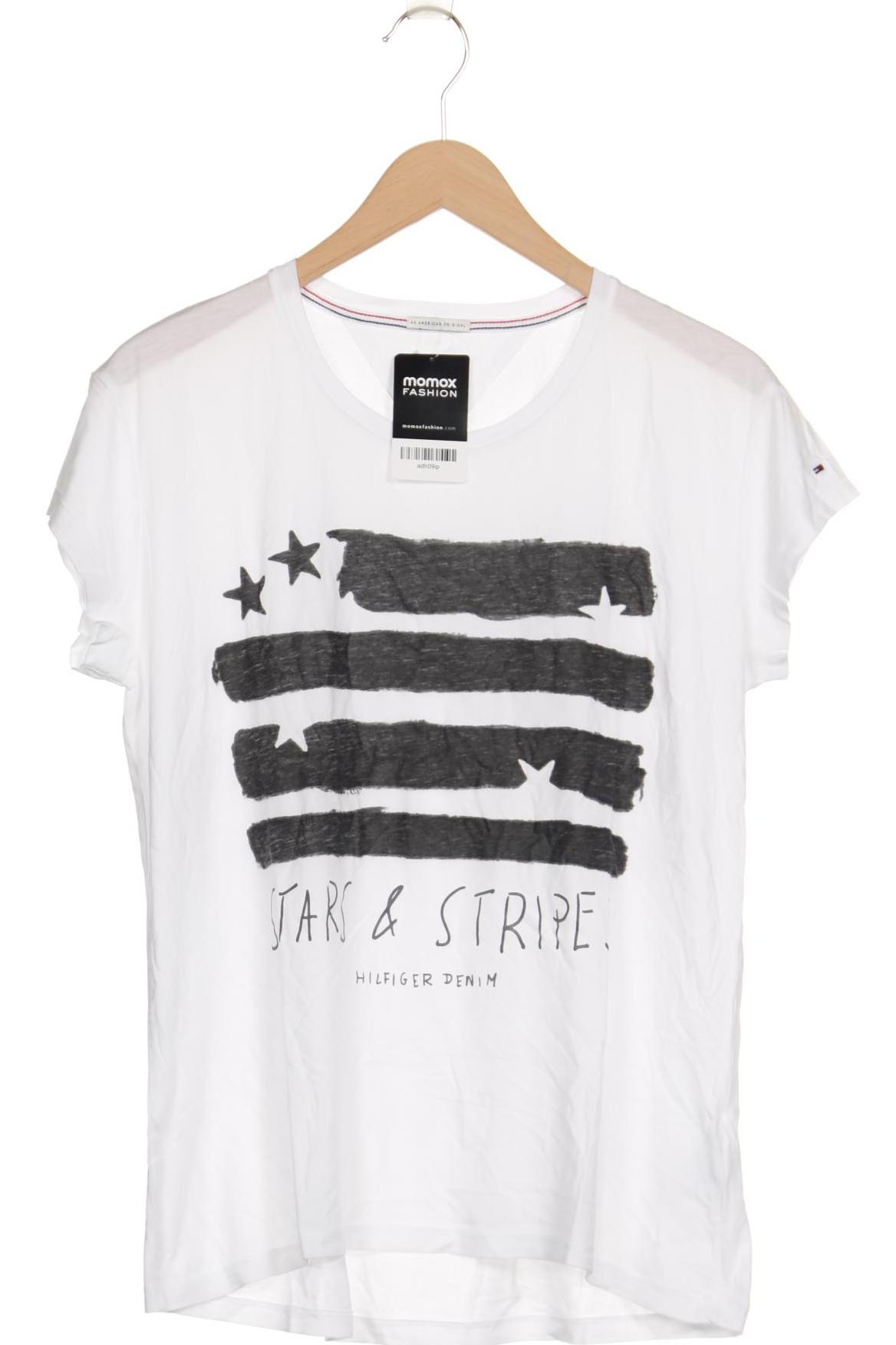 

Hilfiger Denim Damen T-Shirt, weiß, Gr. 42