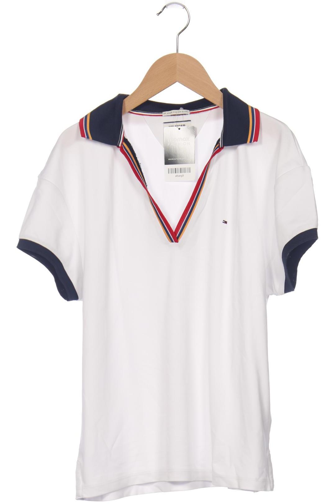 

HILFIGER DENIM Damen Poloshirt, weiß