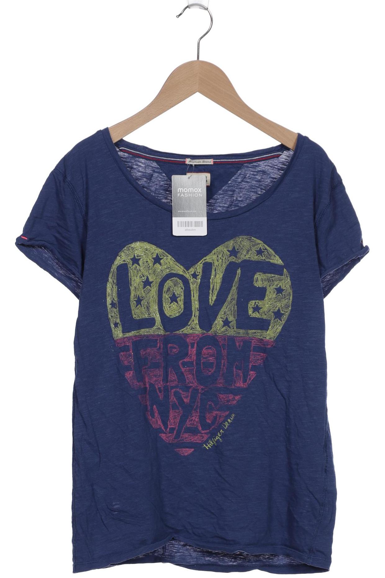 

HILFIGER DENIM Damen T-Shirt, marineblau