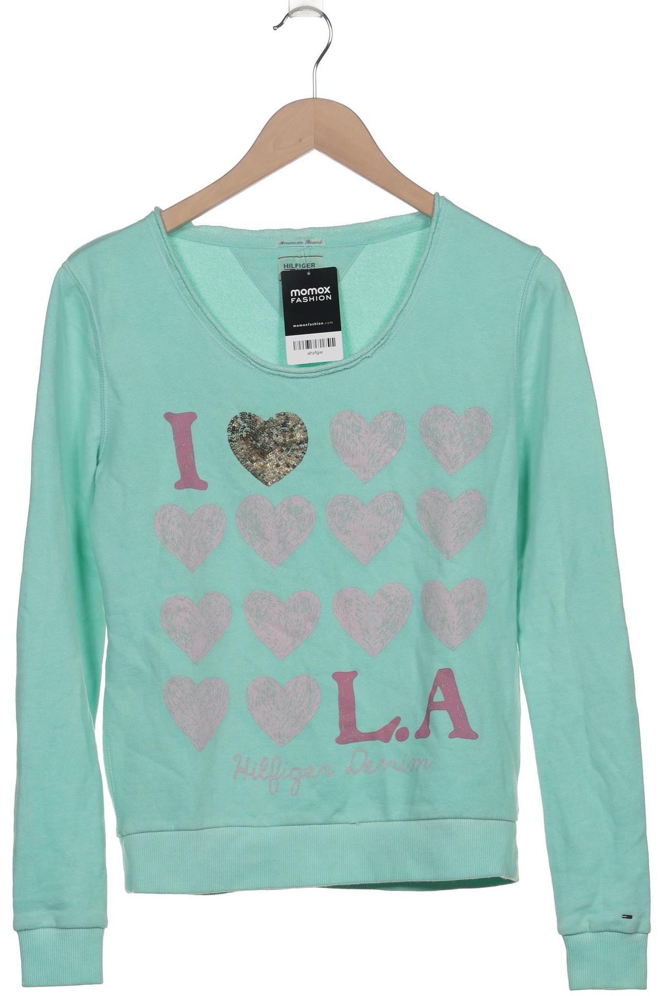 

Hilfiger Denim Damen Sweatshirt, hellgrün, Gr. 34