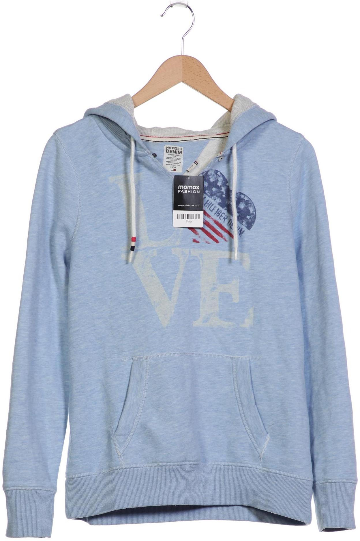 

Hilfiger Denim Damen Kapuzenpullover, hellblau, Gr. 44
