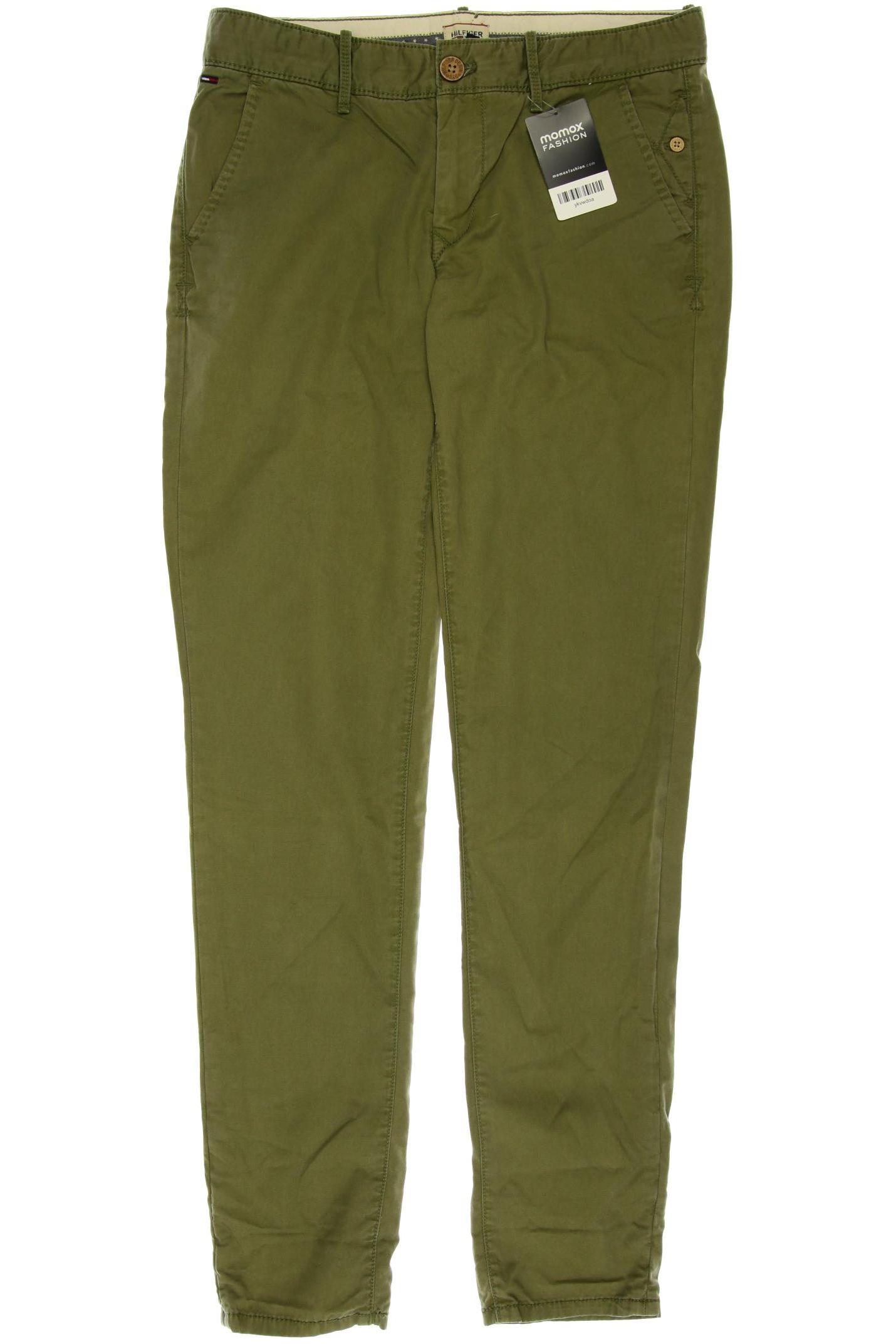 

Hilfiger Denim Damen Stoffhose, grün, Gr. 27