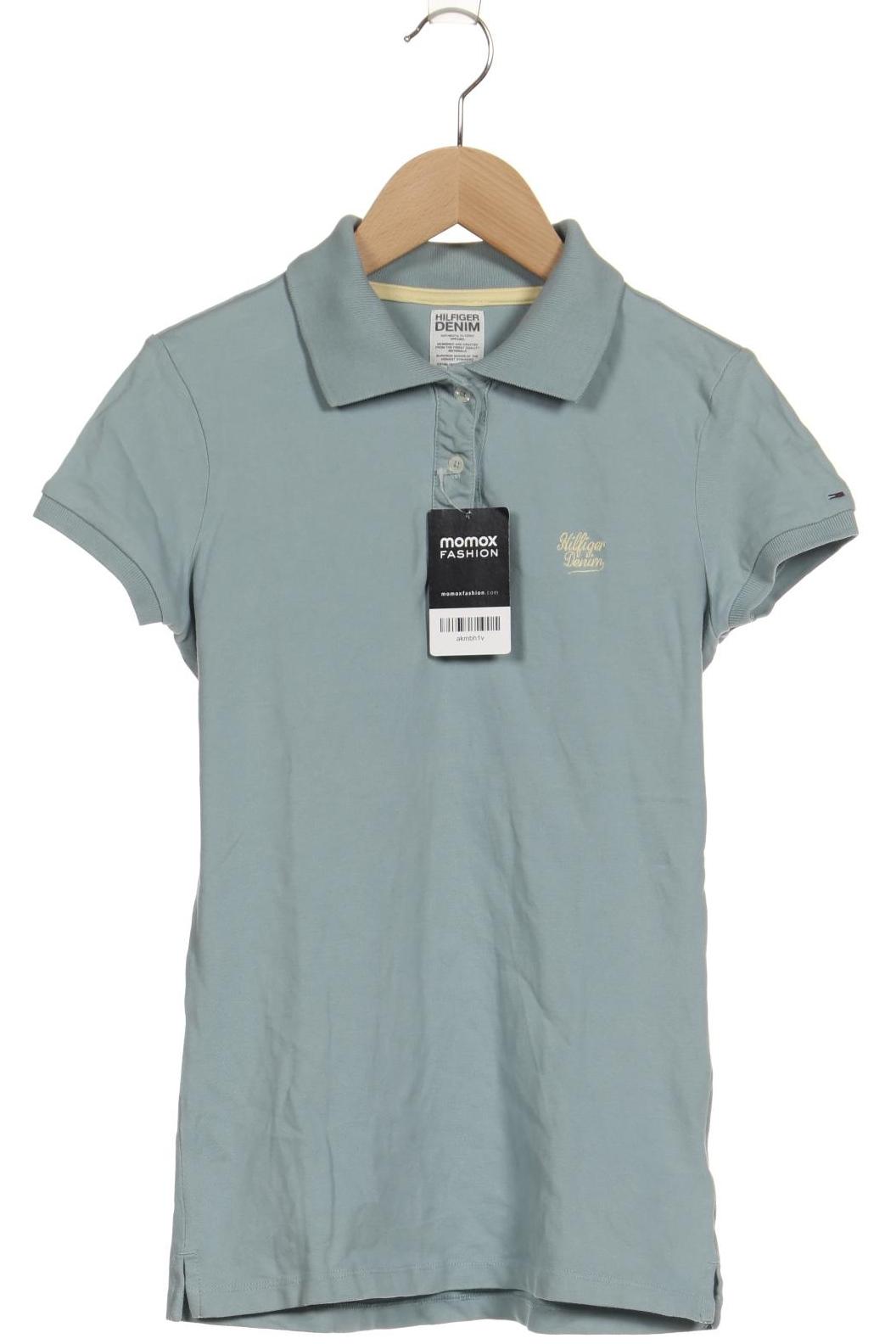 

Hilfiger Denim Damen Poloshirt, türkis, Gr. 36