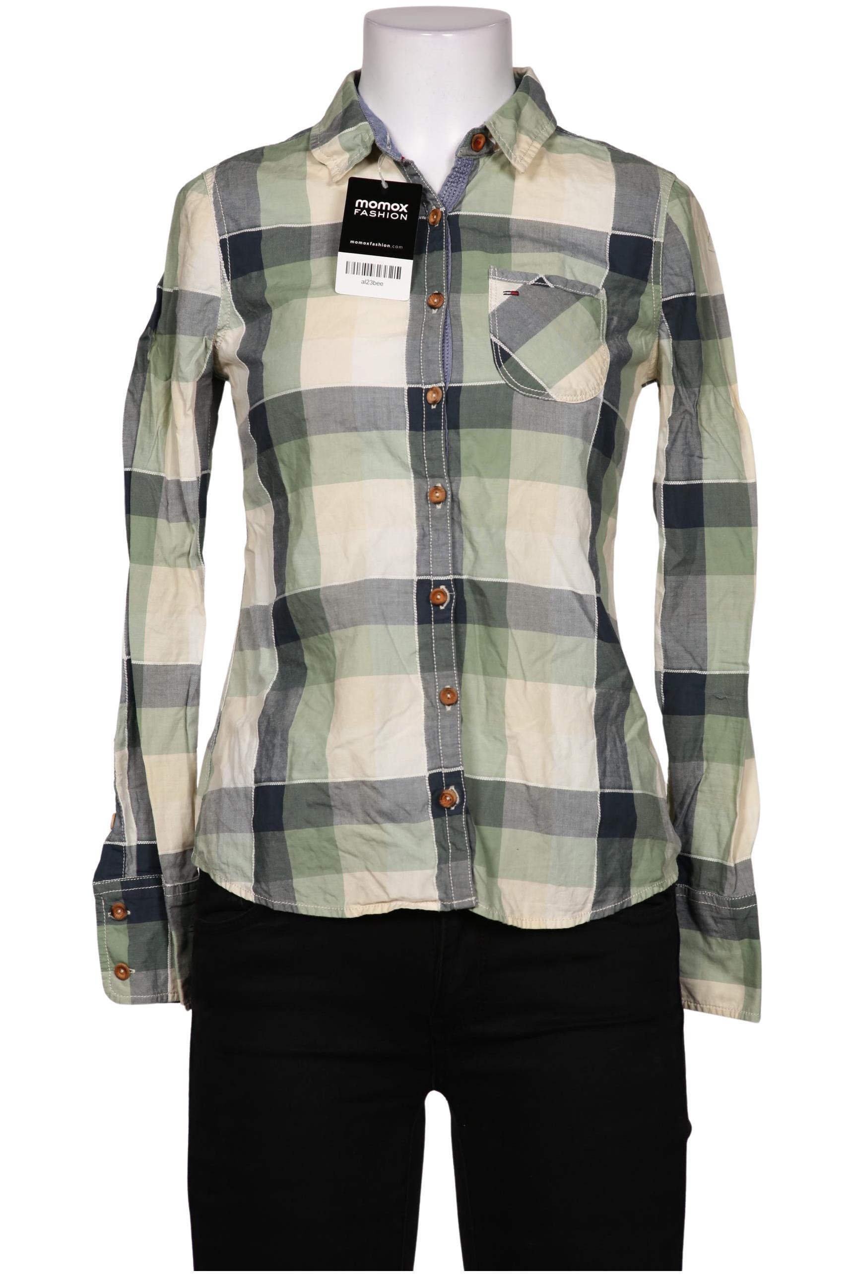 

Hilfiger Denim Damen Bluse, grün, Gr. 34