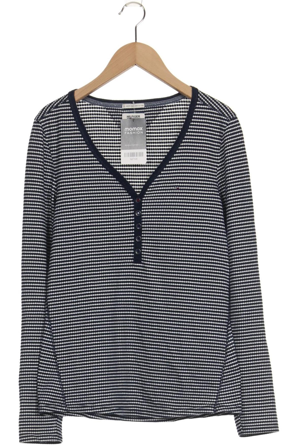 

Hilfiger Denim Damen Langarmshirt, marineblau, Gr. 36